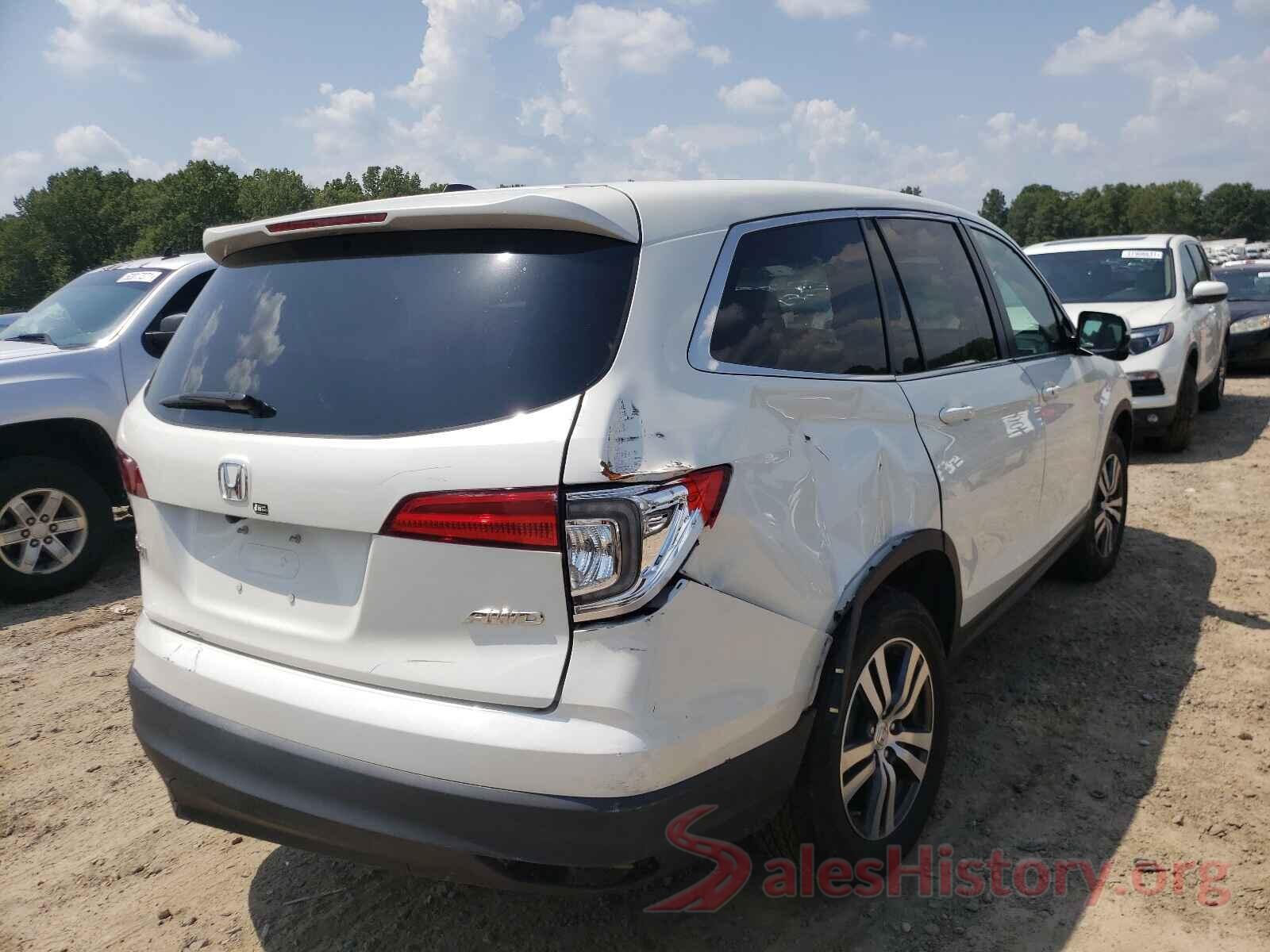 5FNYF6H57HB076459 2017 HONDA PILOT