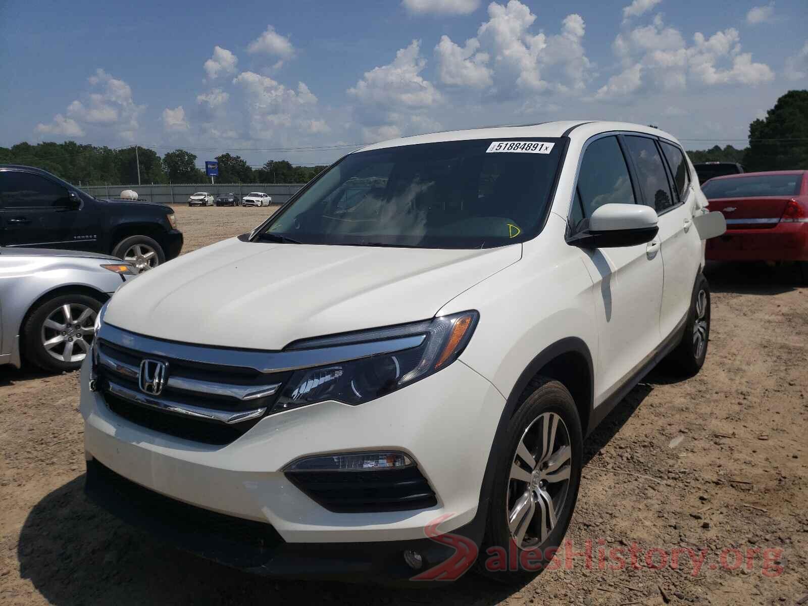 5FNYF6H57HB076459 2017 HONDA PILOT