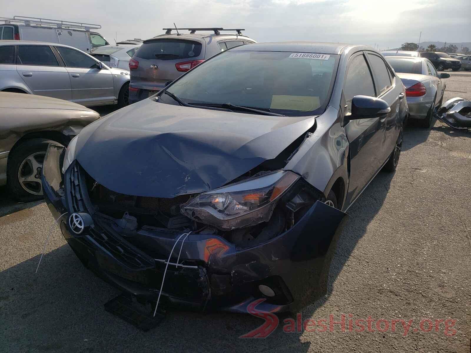 5YFBURHE0GP406345 2016 TOYOTA COROLLA