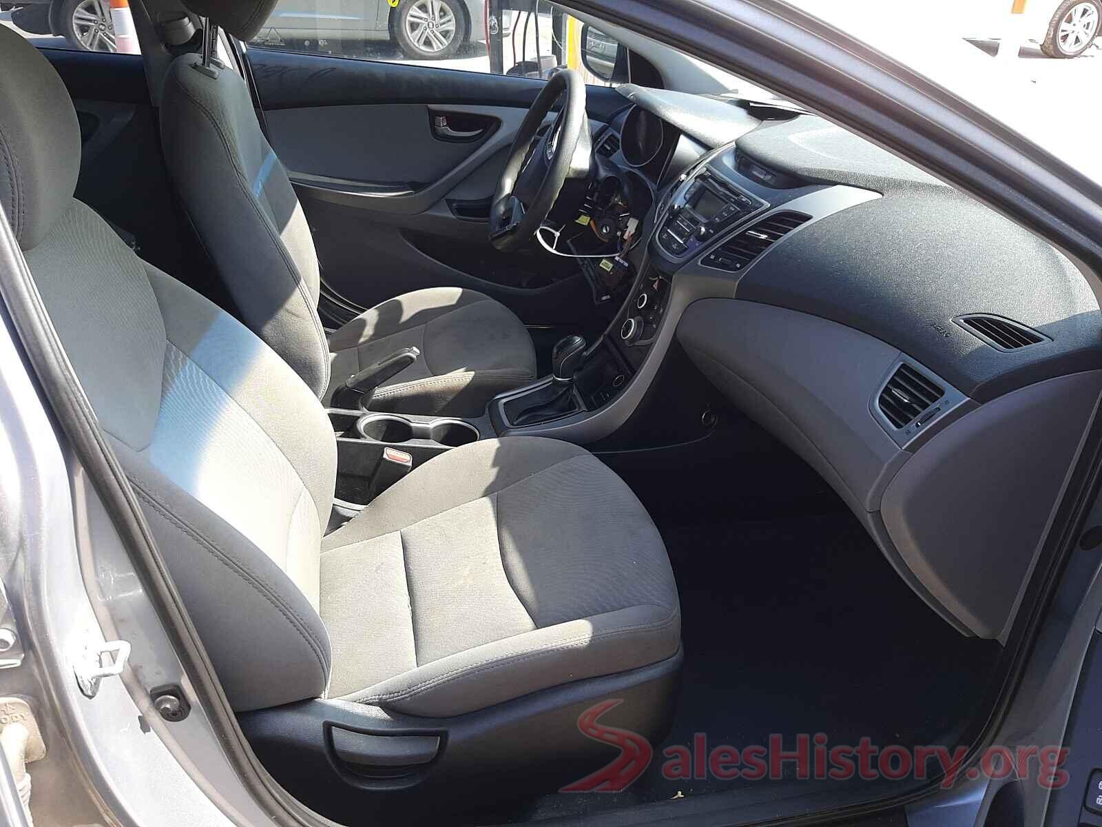 5NPDH4AE3GH730817 2016 HYUNDAI ELANTRA