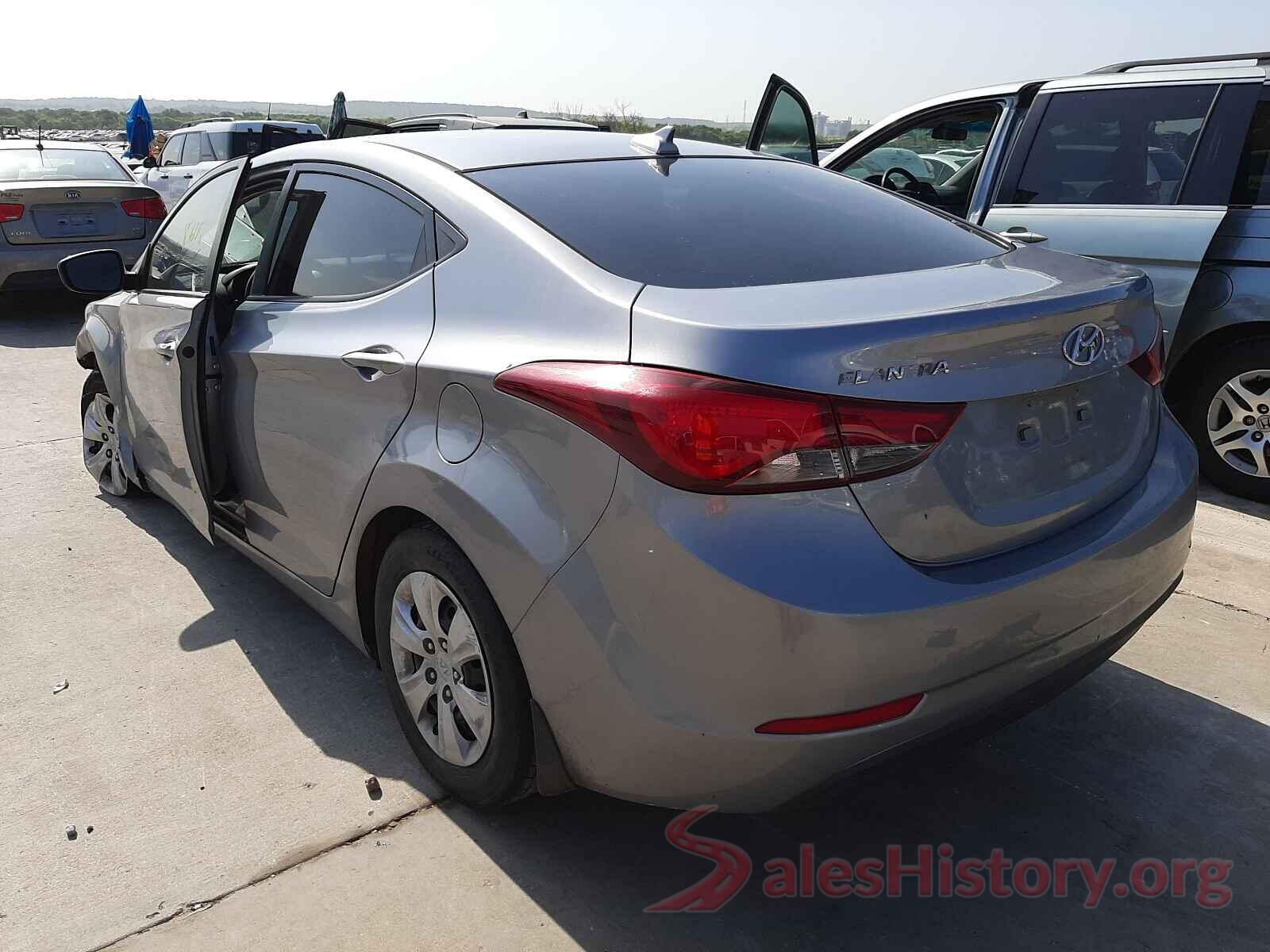 5NPDH4AE3GH730817 2016 HYUNDAI ELANTRA