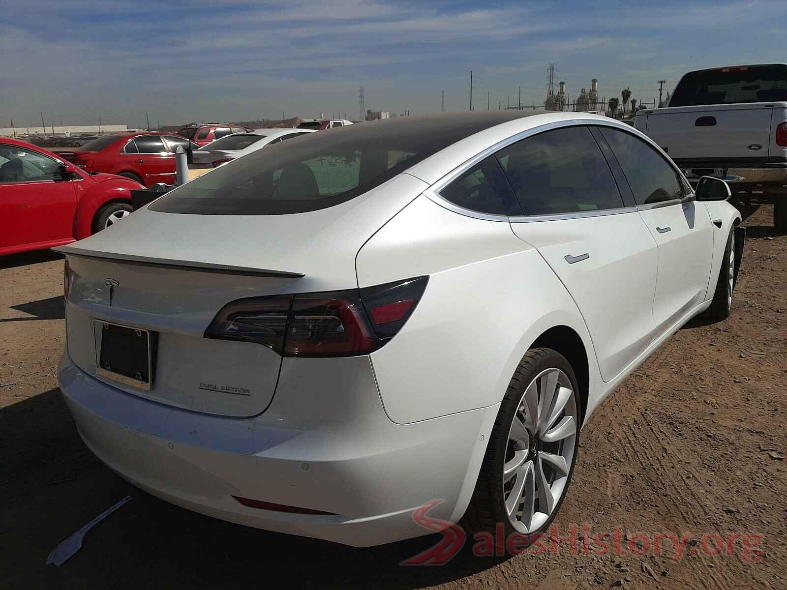 5YJ3E1EB0KF393761 2019 TESLA MODEL 3