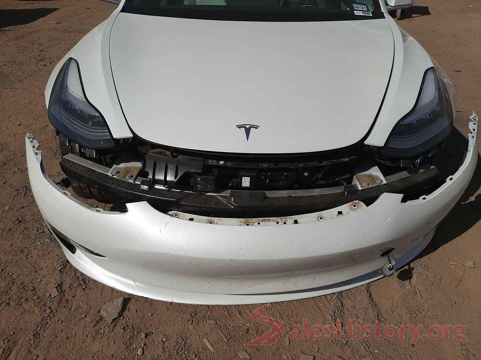 5YJ3E1EB0KF393761 2019 TESLA MODEL 3