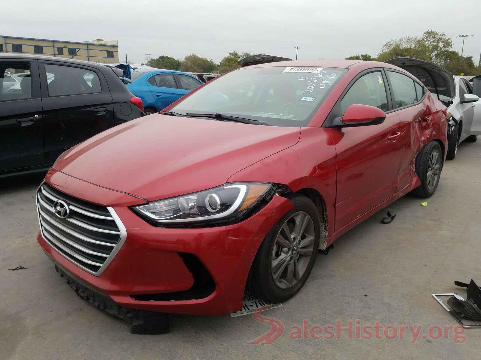 5NPD84LF6JH254690 2018 HYUNDAI ELANTRA