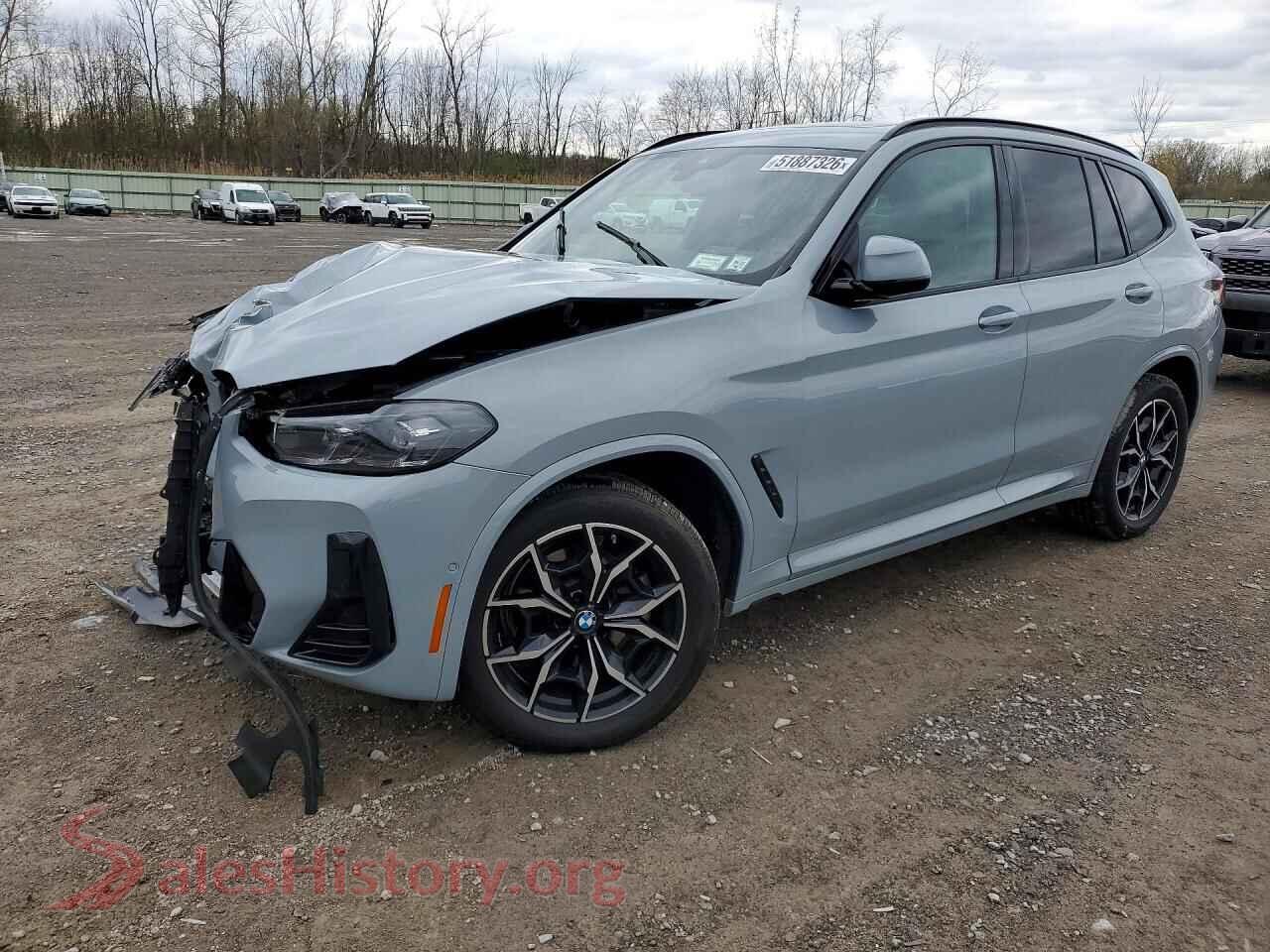 5UX53DP04P9T00140 2023 BMW X3