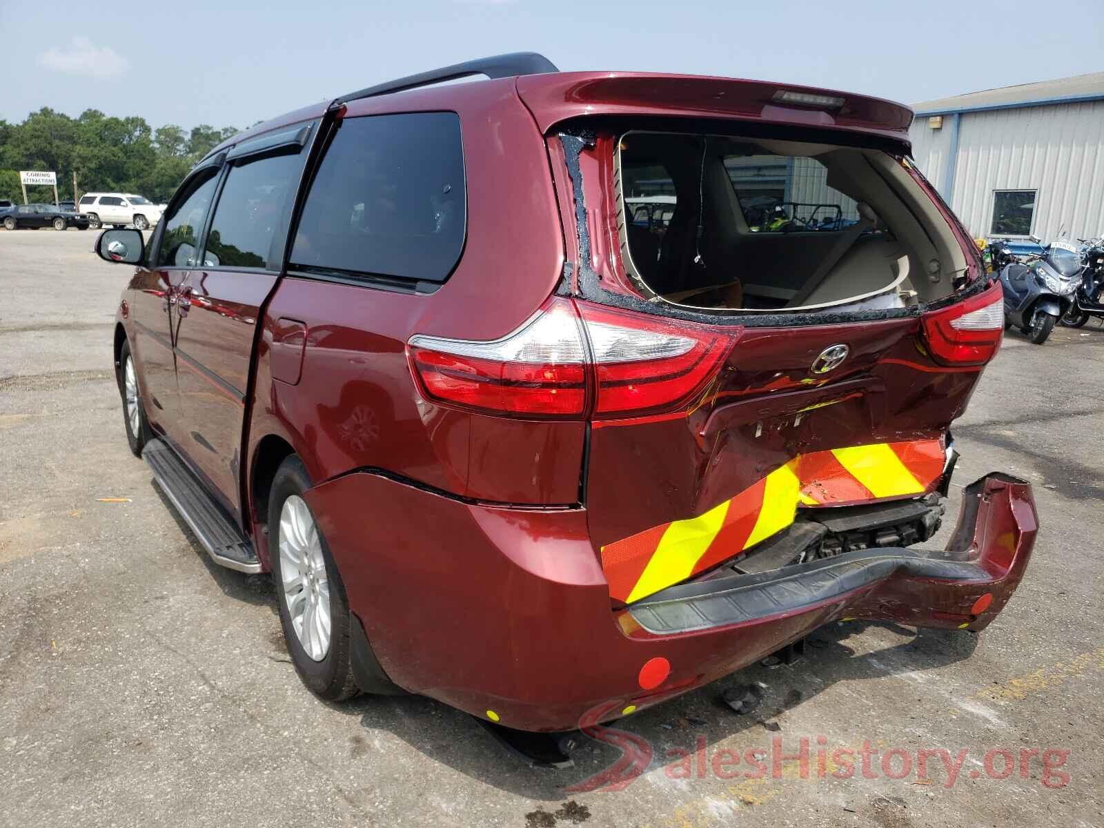 5TDYZ3DC3HS841320 2017 TOYOTA SIENNA