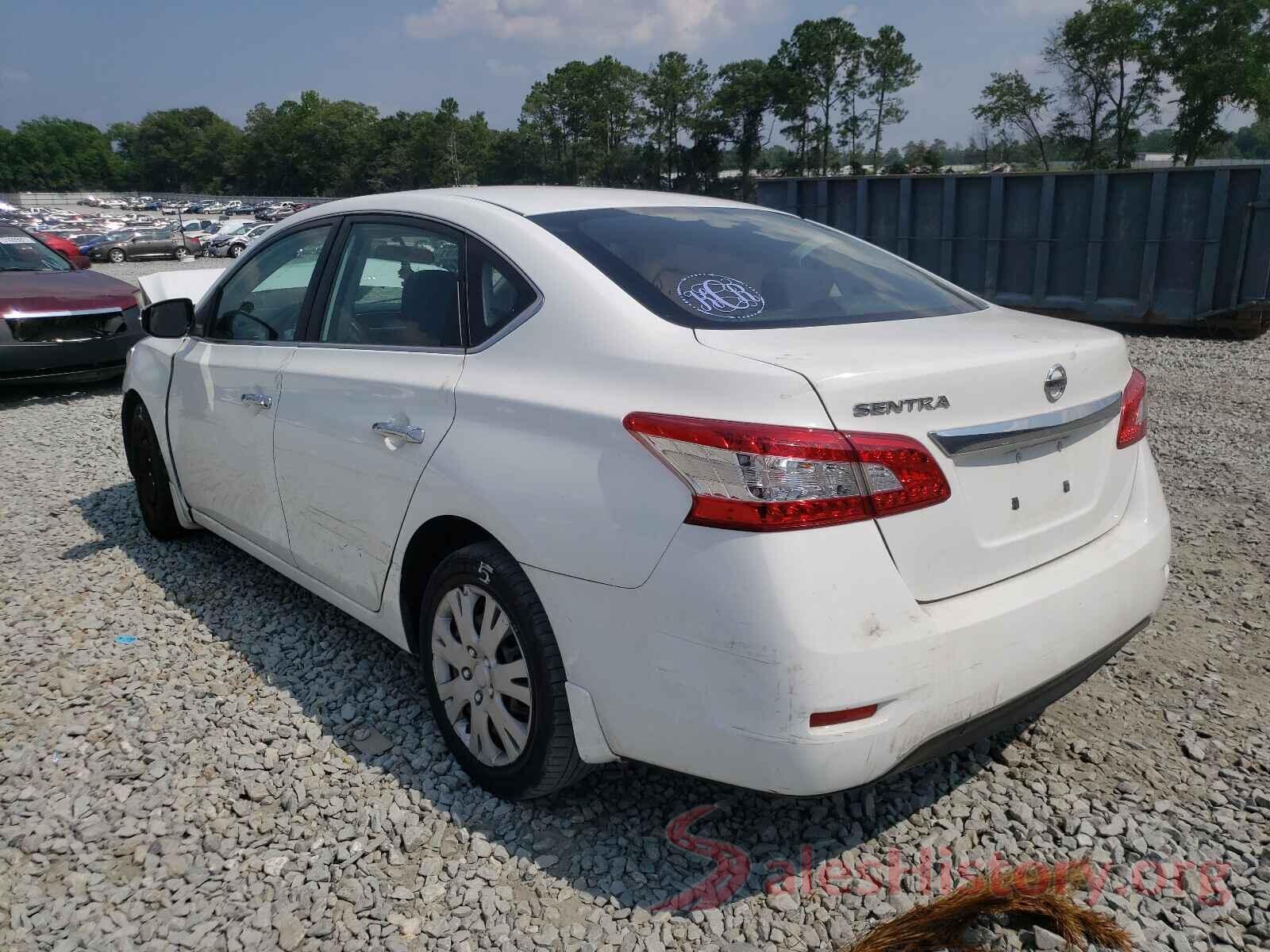 3N1AB7AP1FY333148 2015 NISSAN SENTRA