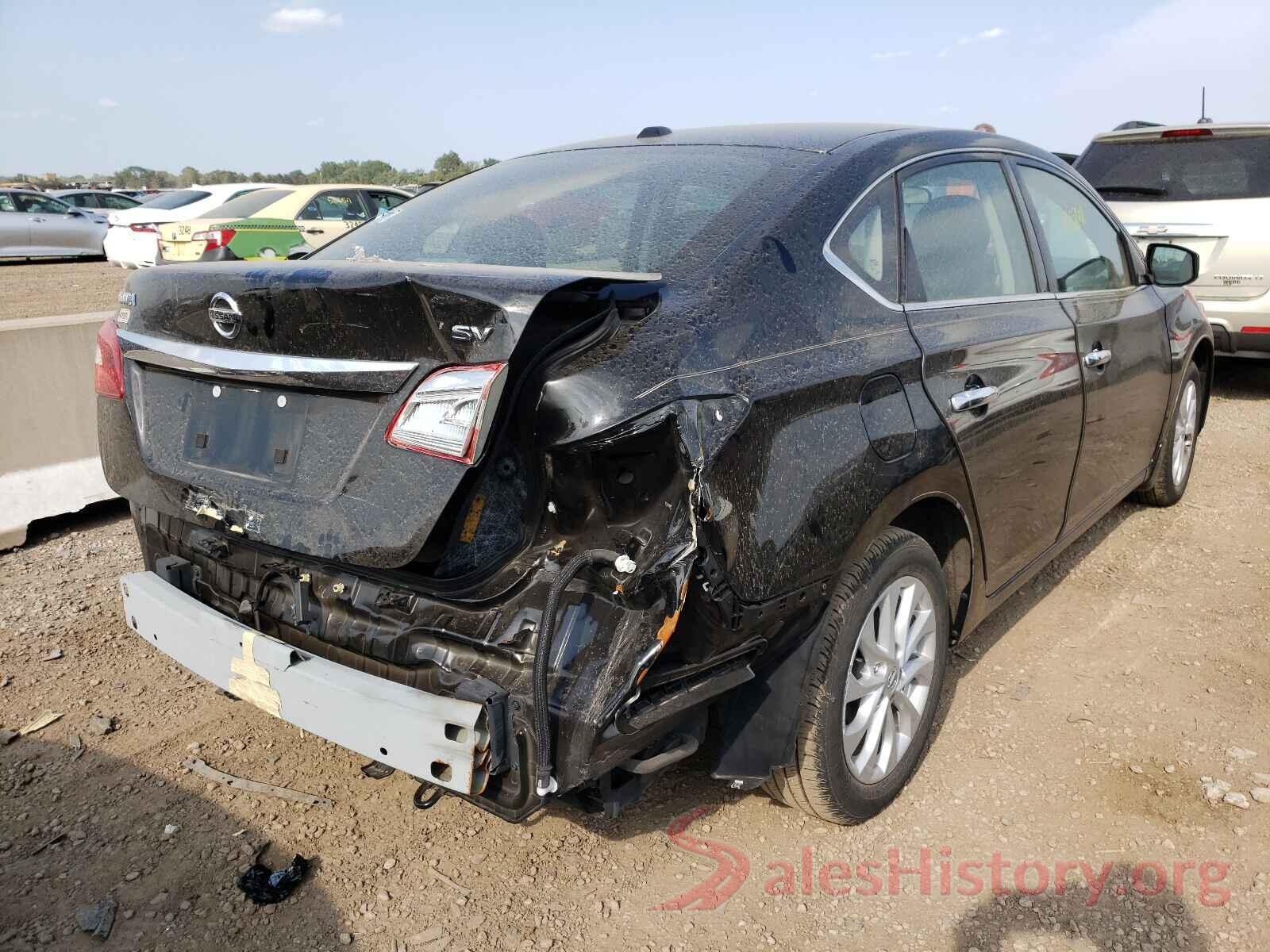 3N1AB7AP0KY284566 2019 NISSAN SENTRA