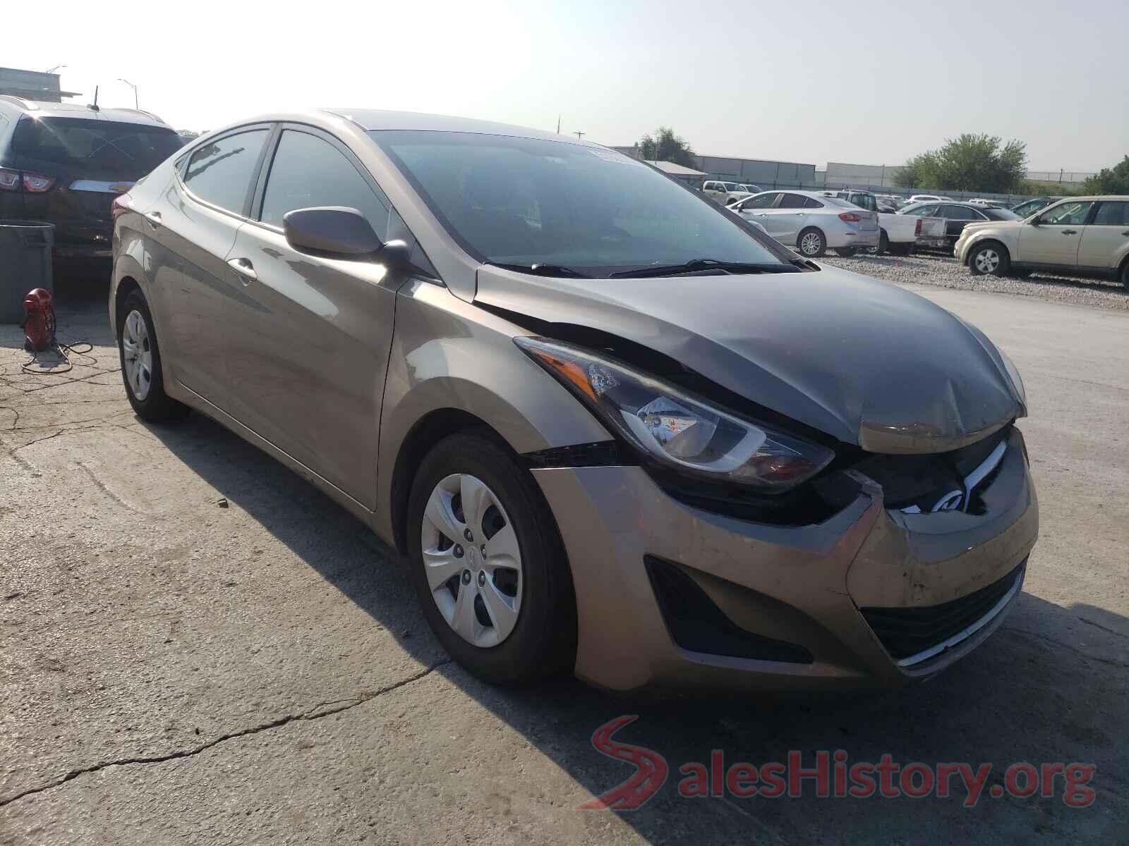 5NPDH4AE6GH746445 2016 HYUNDAI ELANTRA