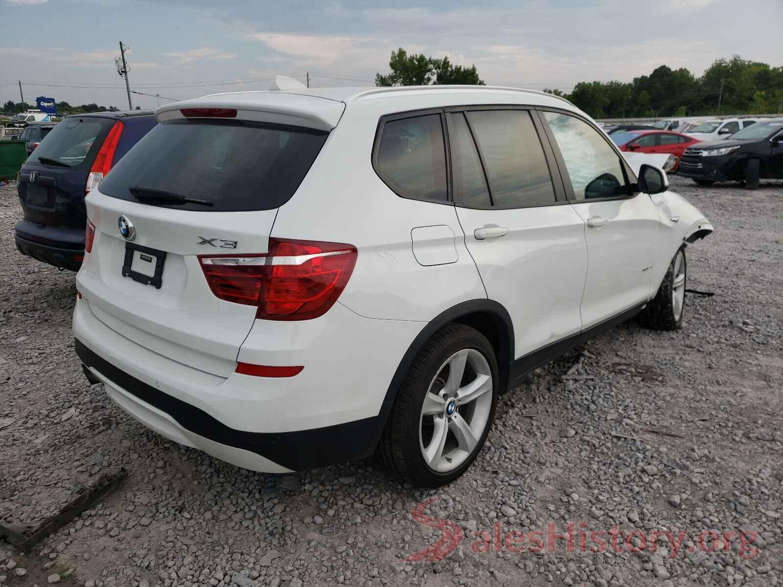 5UXWX9C32H0W76010 2017 BMW X3