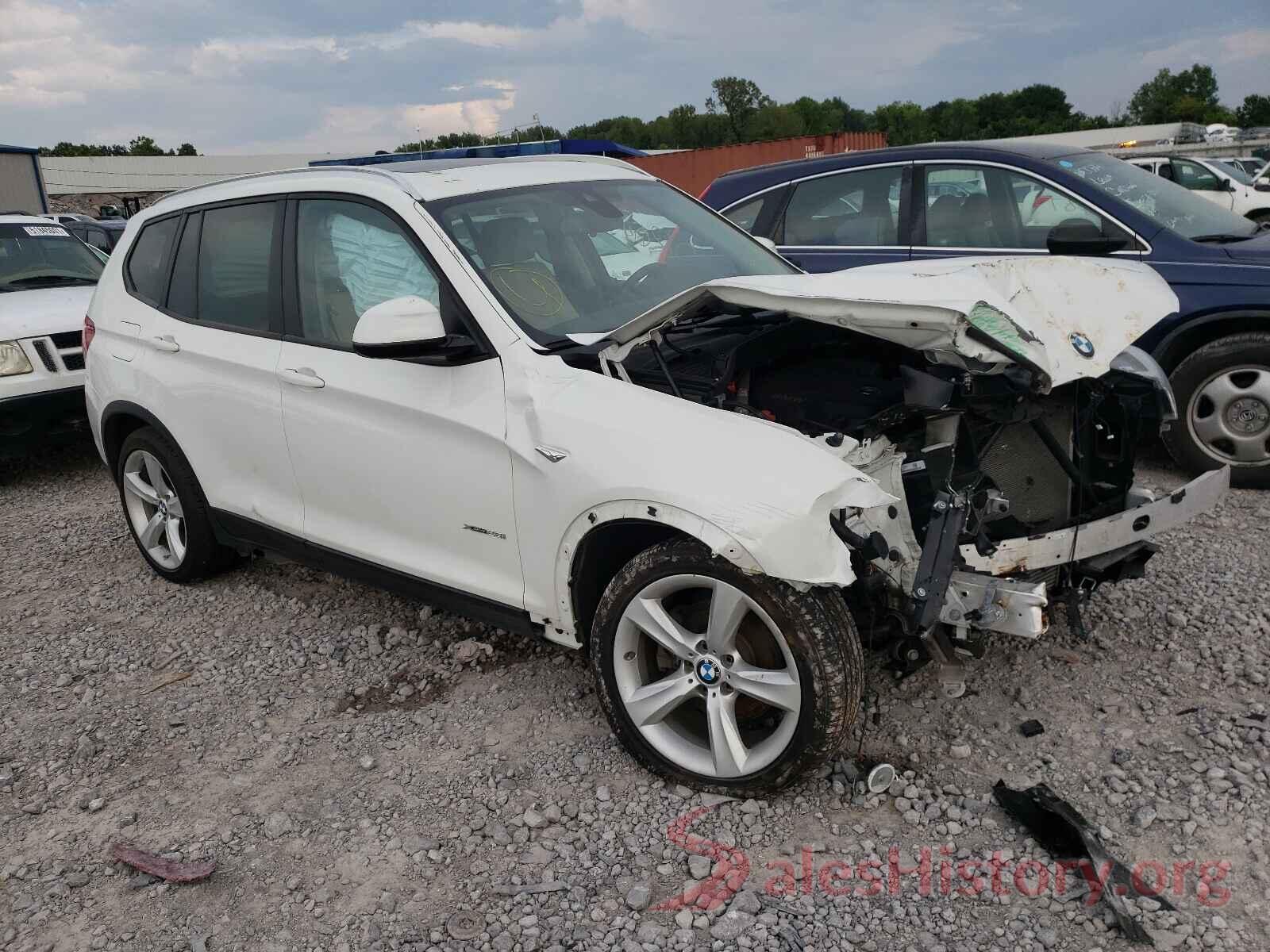 5UXWX9C32H0W76010 2017 BMW X3