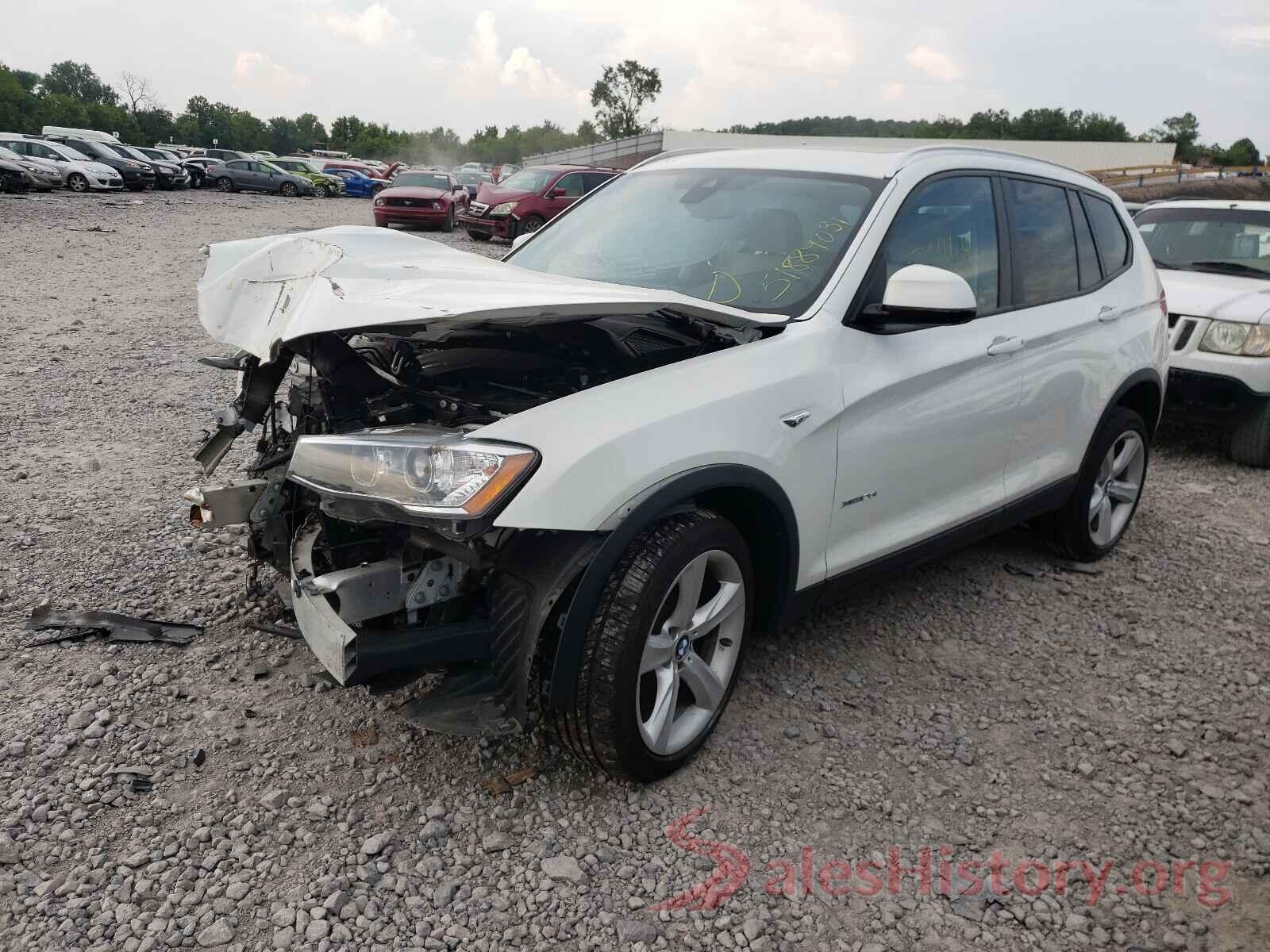 5UXWX9C32H0W76010 2017 BMW X3