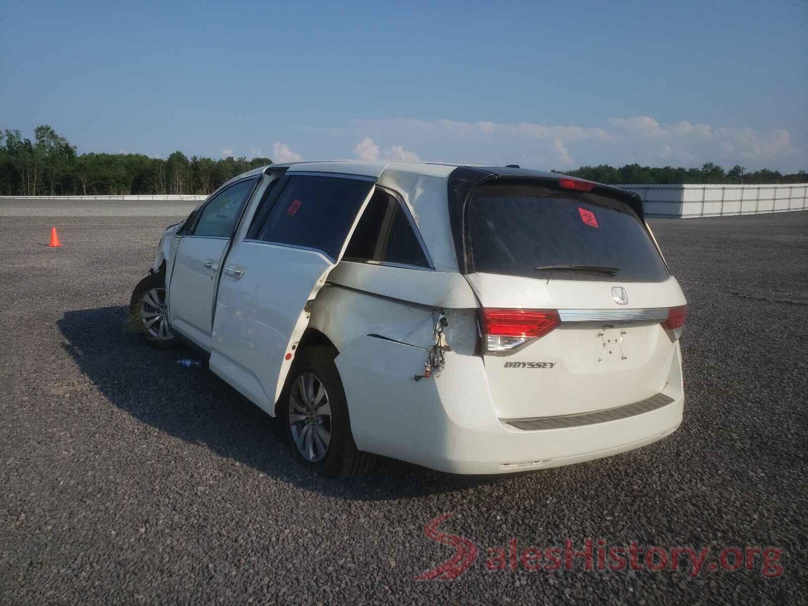 5FNRL5H63GB160583 2016 HONDA ODYSSEY