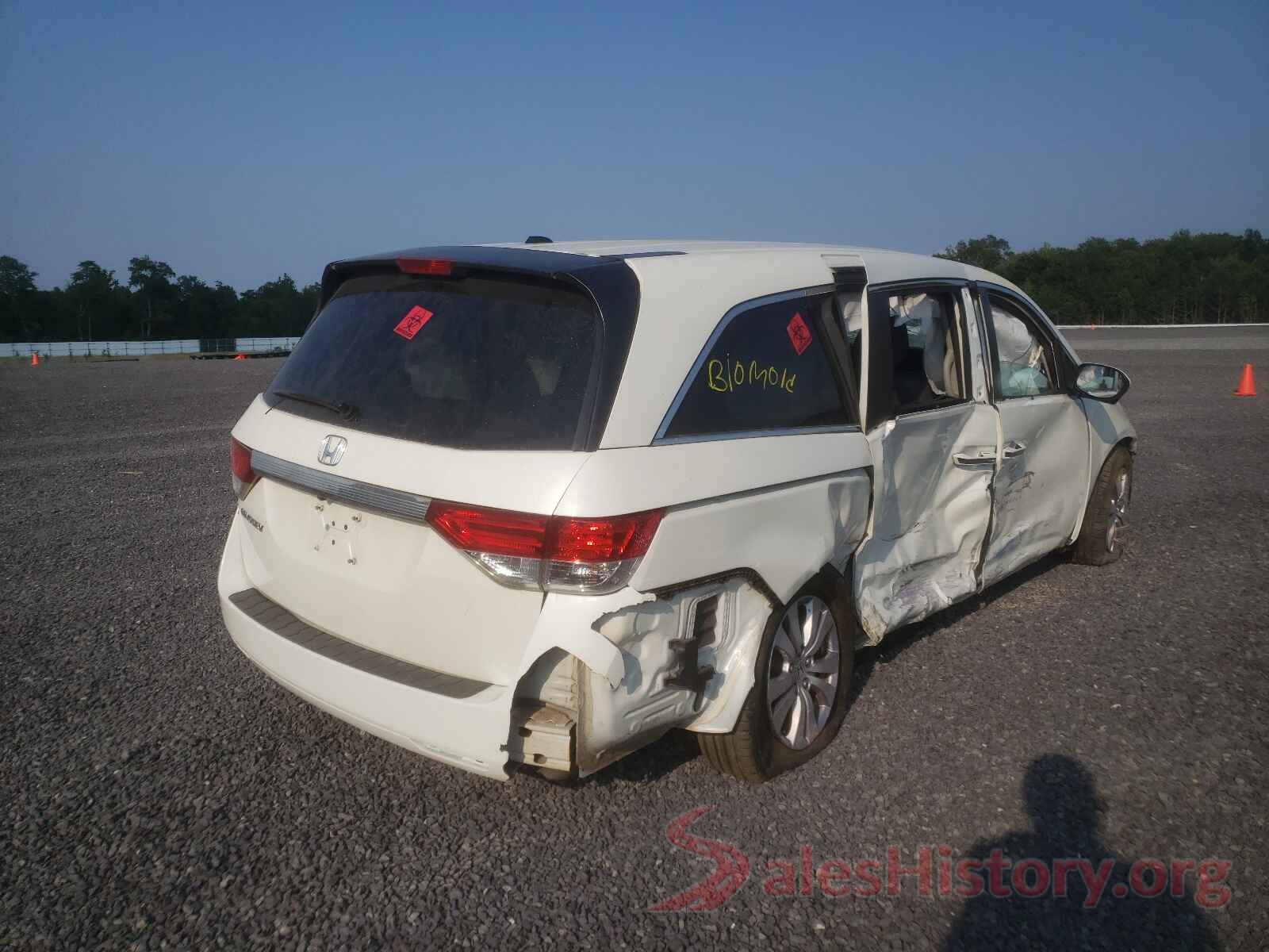 5FNRL5H63GB160583 2016 HONDA ODYSSEY