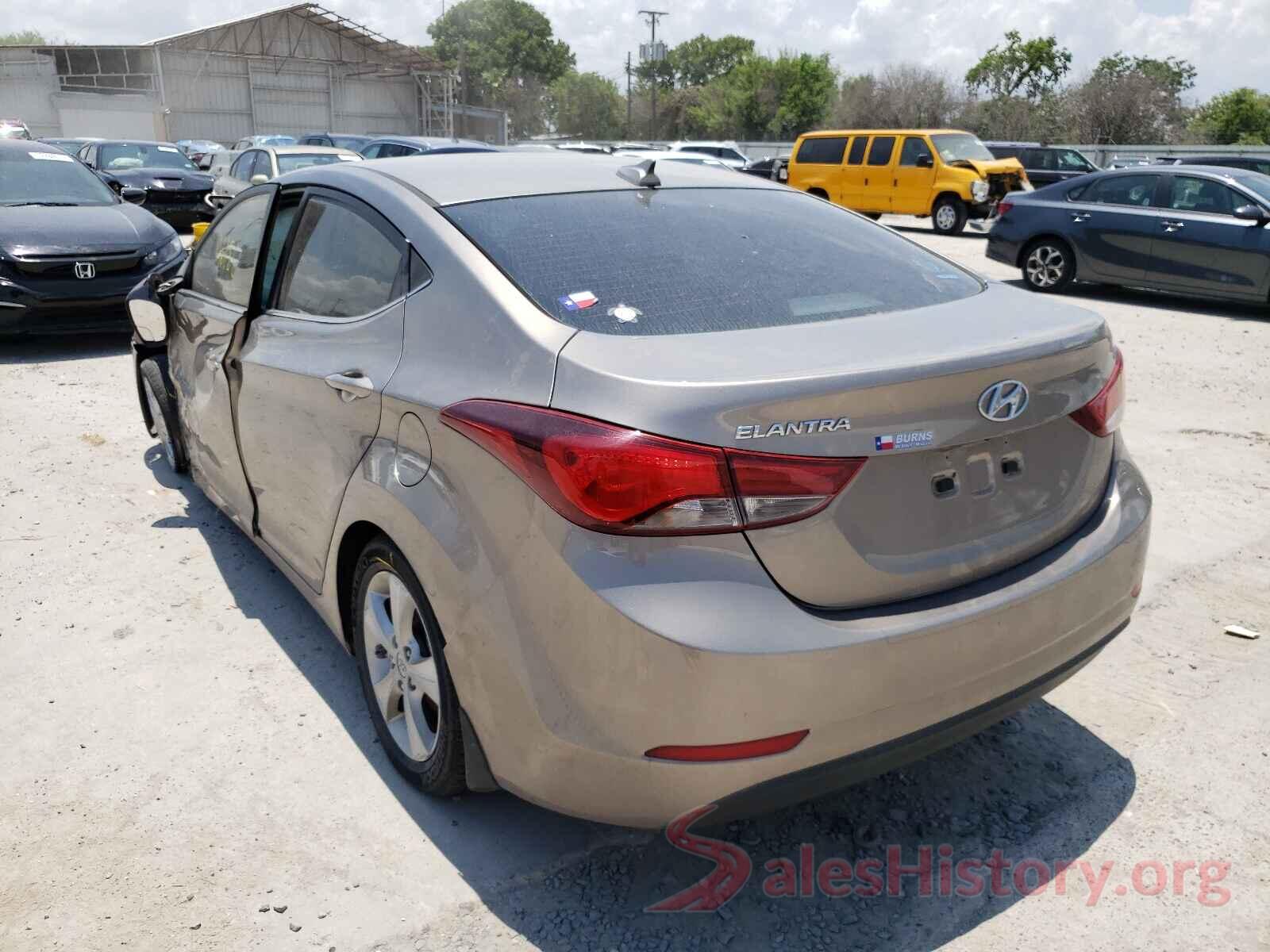 5NPDH4AE3GH728811 2016 HYUNDAI ELANTRA