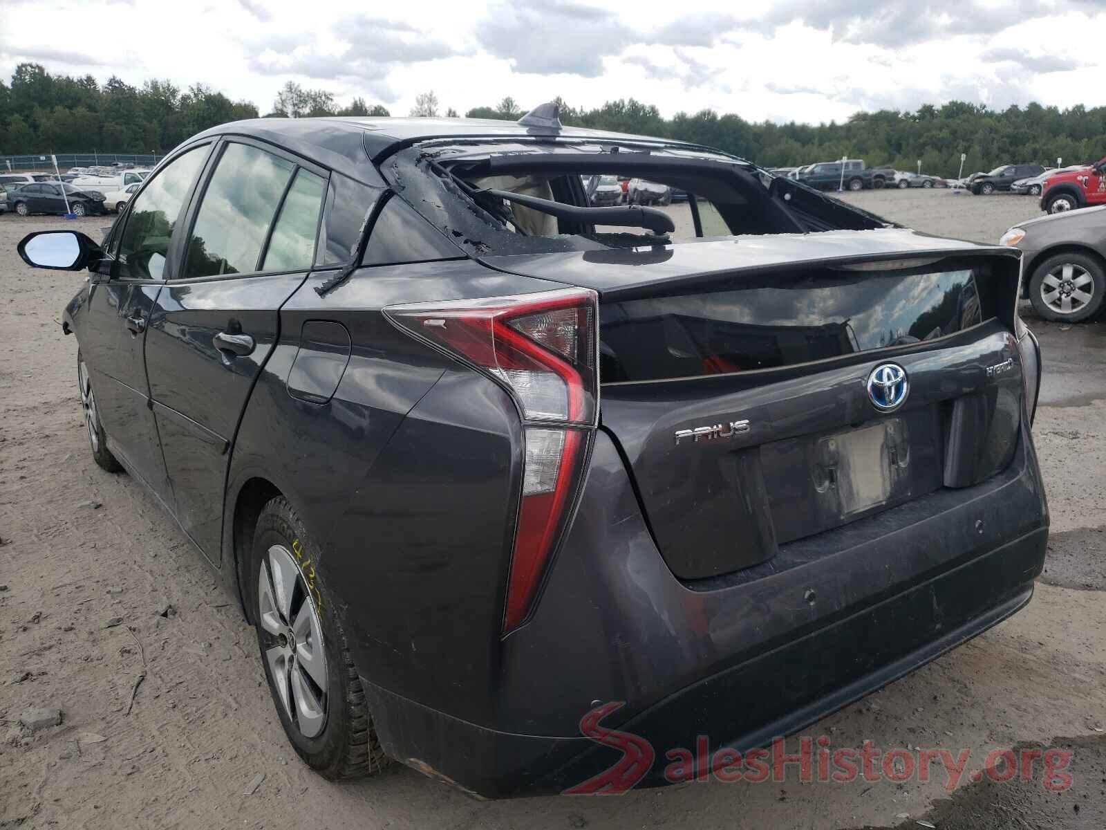 JTDKBRFU6J3591050 2018 TOYOTA PRIUS