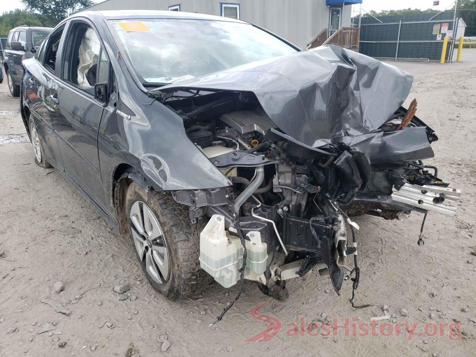 JTDKBRFU6J3591050 2018 TOYOTA PRIUS