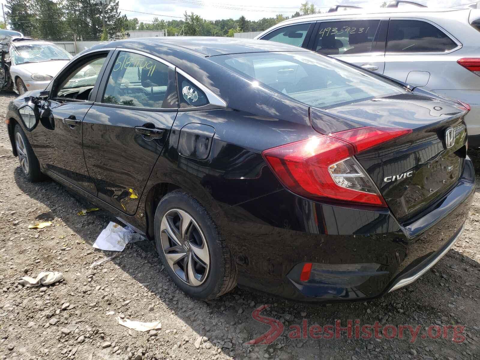 2HGFC2F60KH546452 2019 HONDA CIVIC