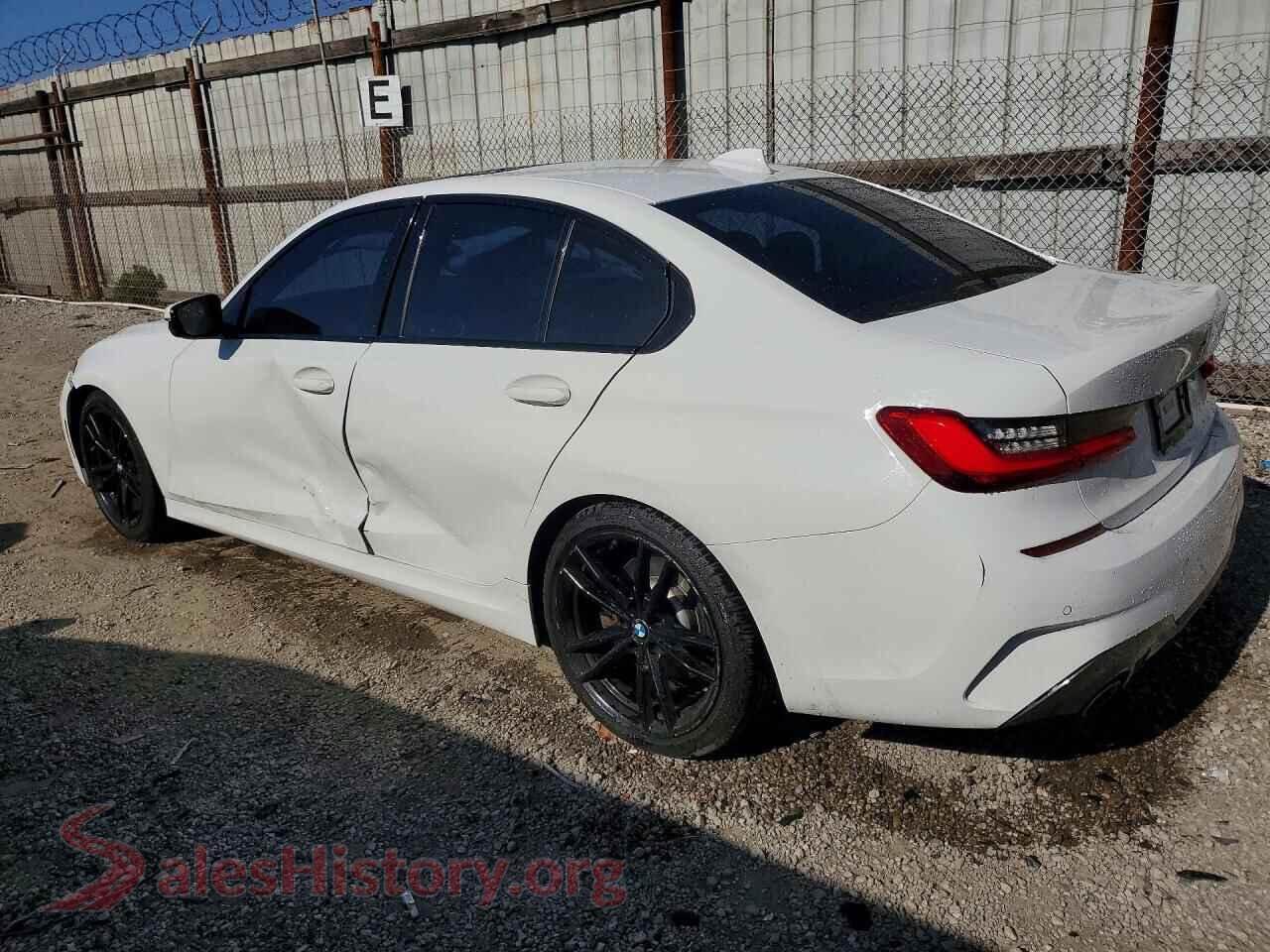 2021 BMW 3 SERIES VIN WBA5R1C05MFK52890, front view