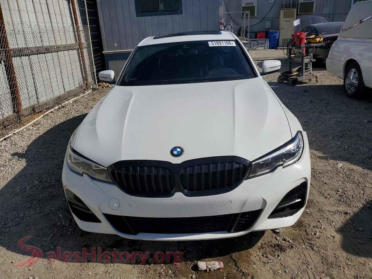 2021 BMW 3 SERIES VIN WBA5R1C05MFK52890, rear view