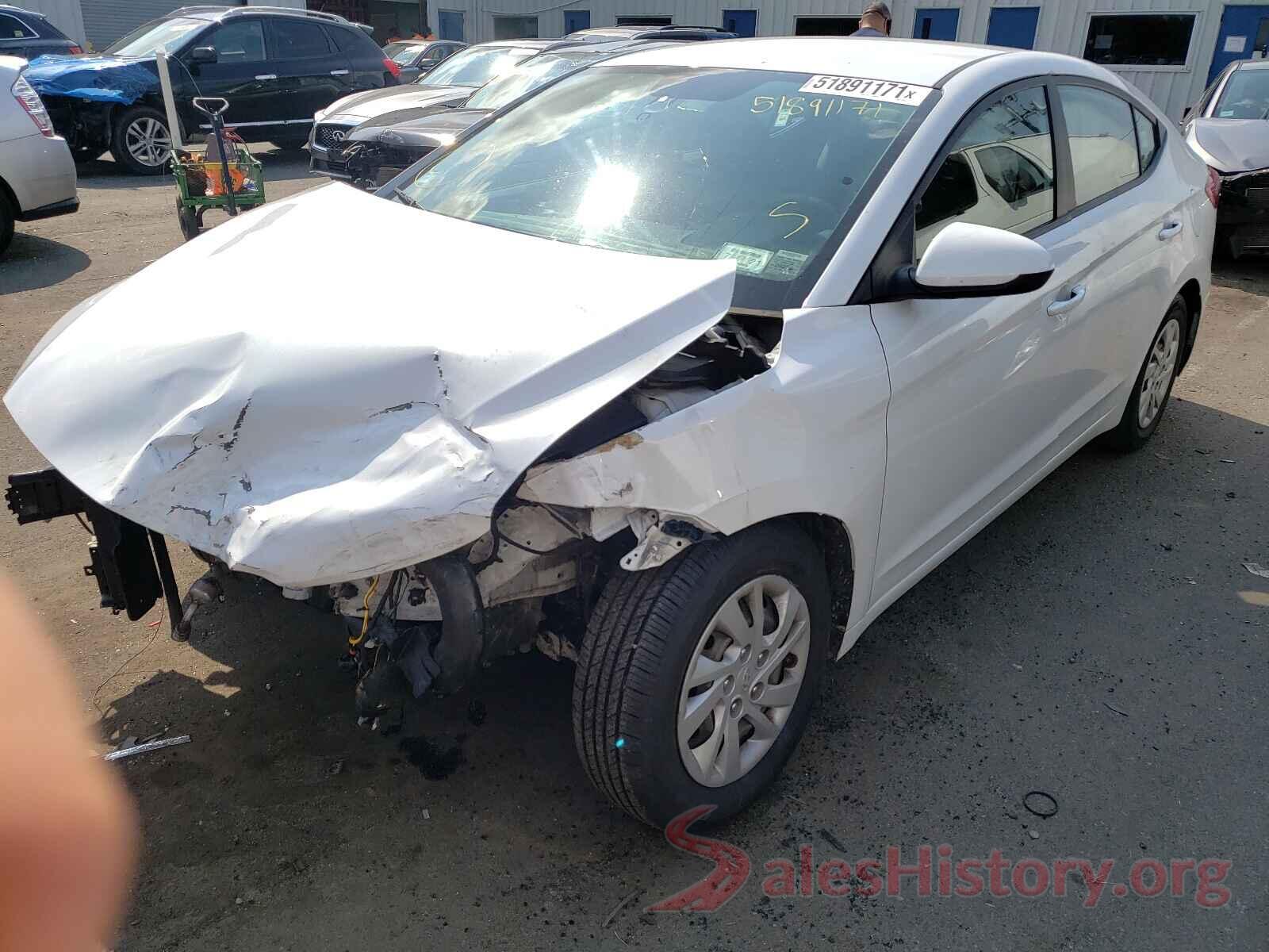 5NPD74LF3JH257050 2018 HYUNDAI ELANTRA