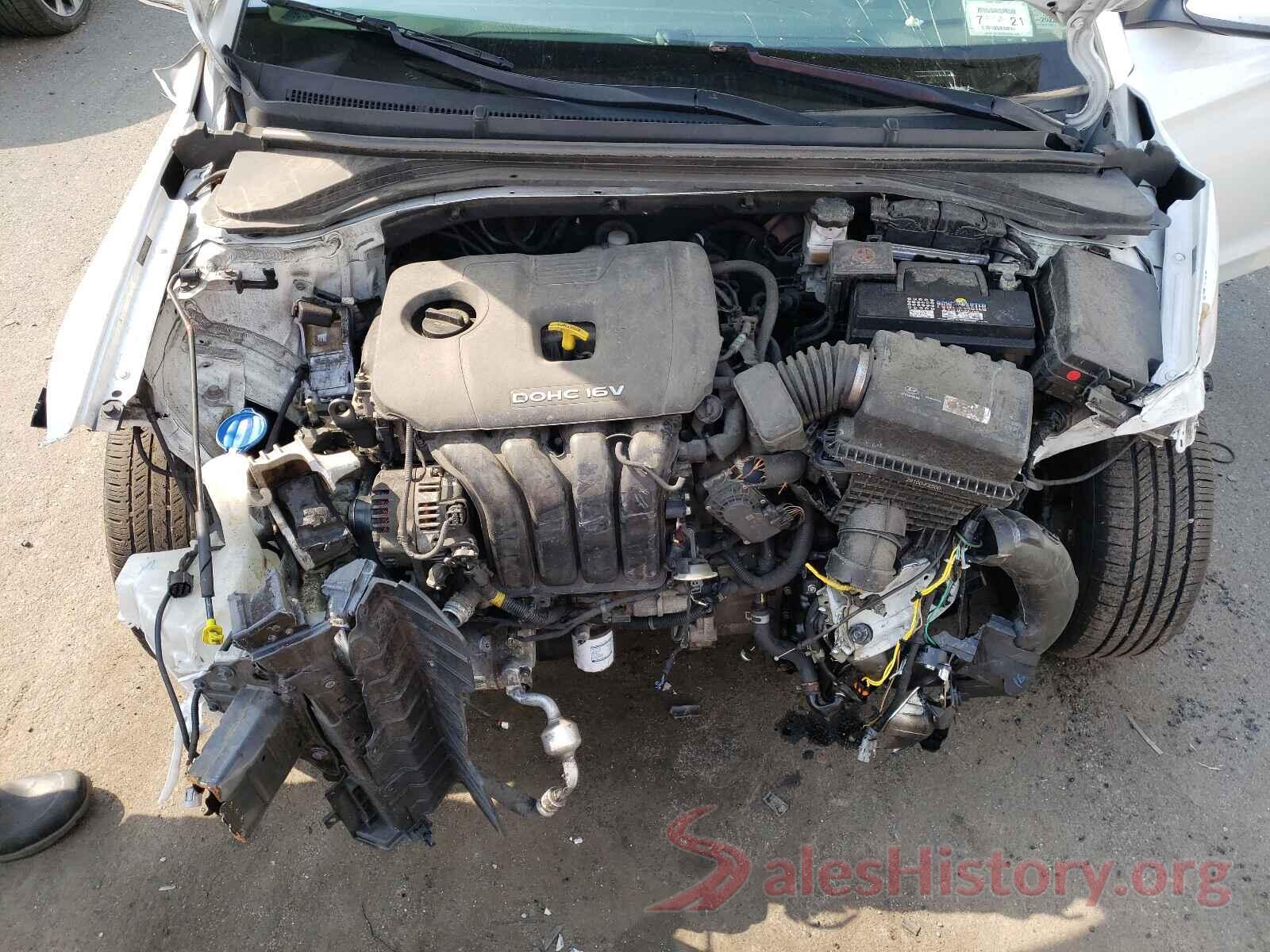 5NPD74LF3JH257050 2018 HYUNDAI ELANTRA