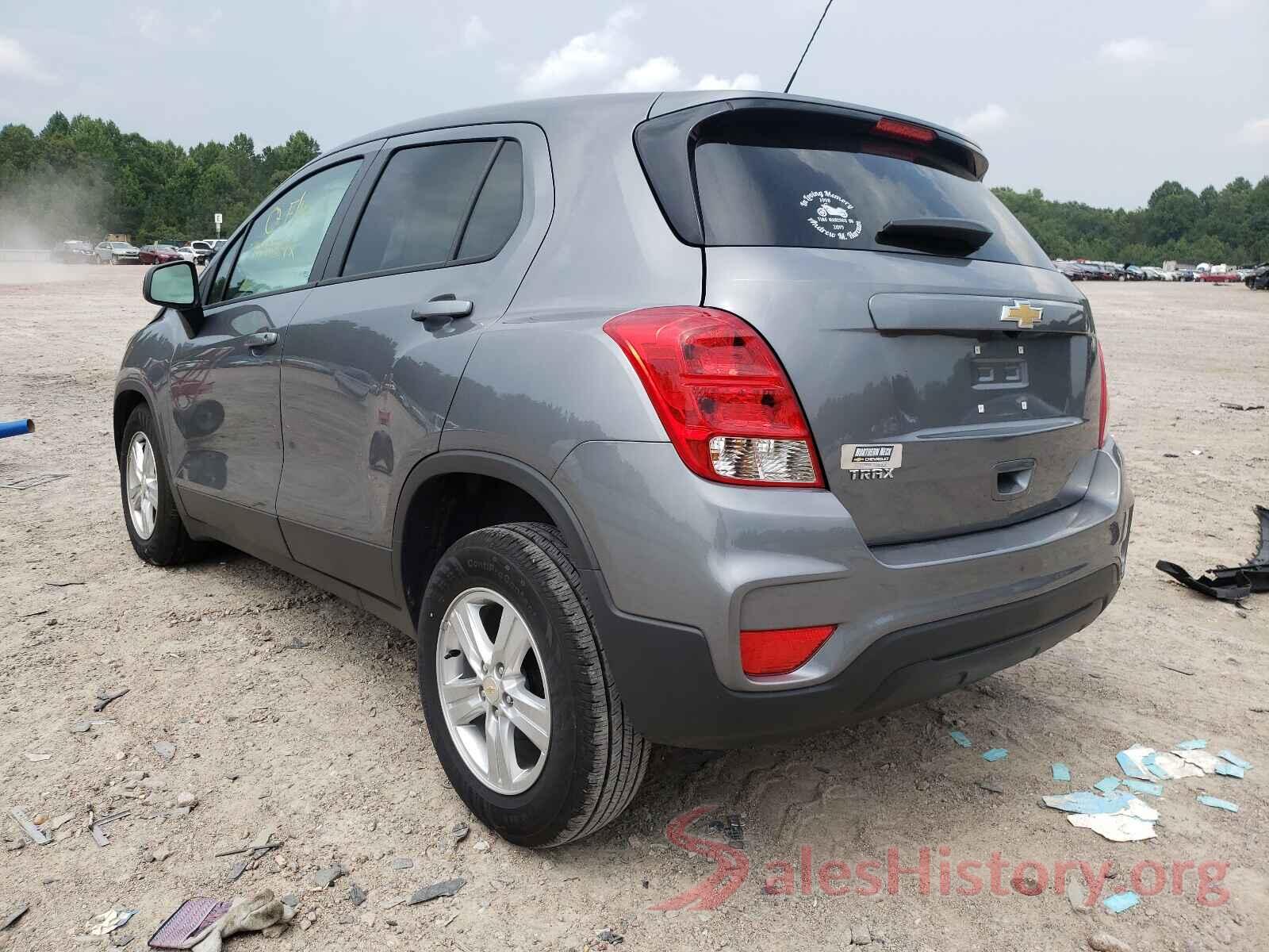 3GNCJKSB0LL293529 2020 CHEVROLET TRAX