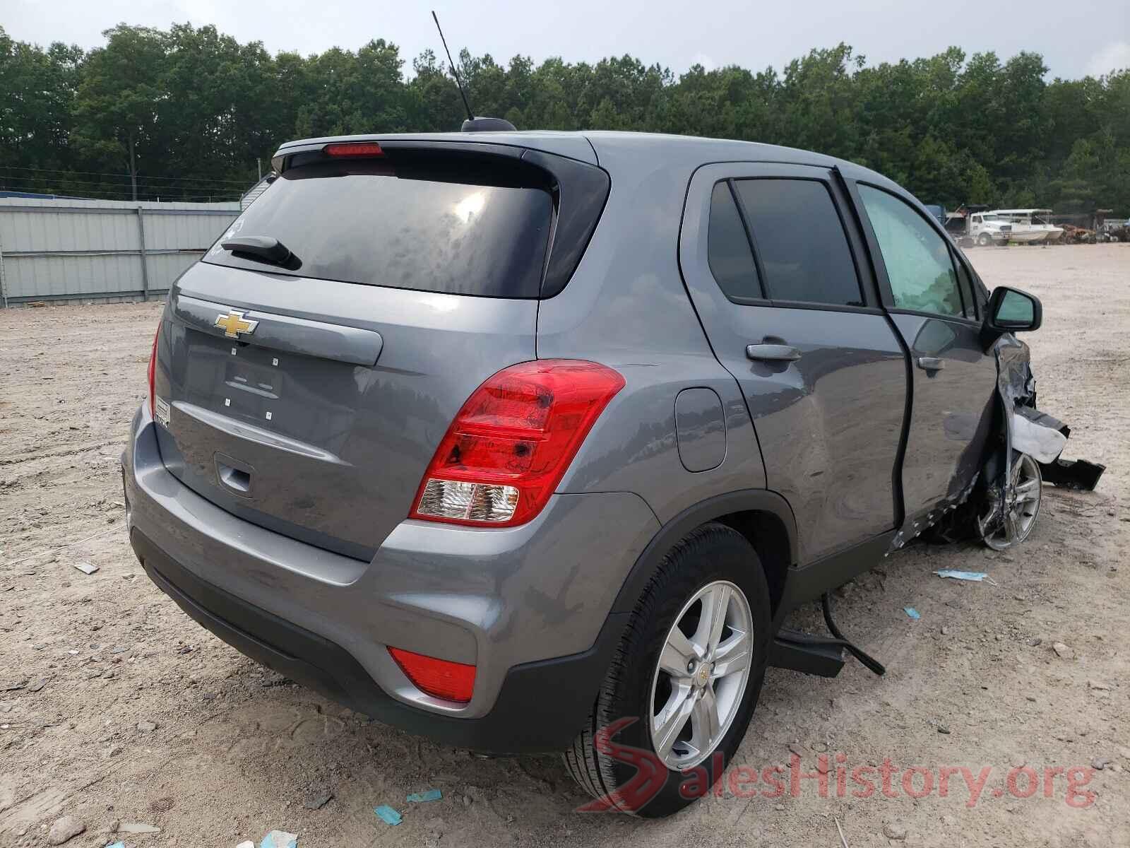 3GNCJKSB0LL293529 2020 CHEVROLET TRAX