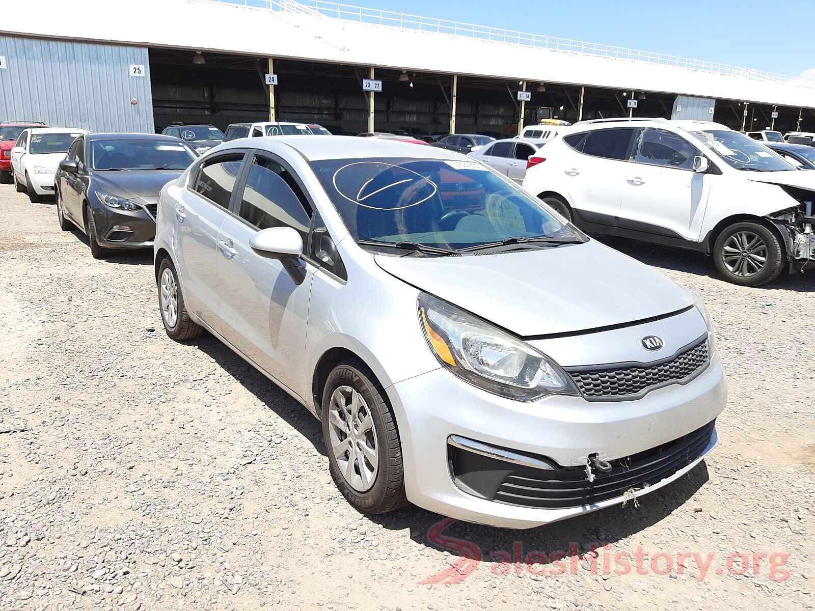 KNADM4A35G6677376 2016 KIA RIO