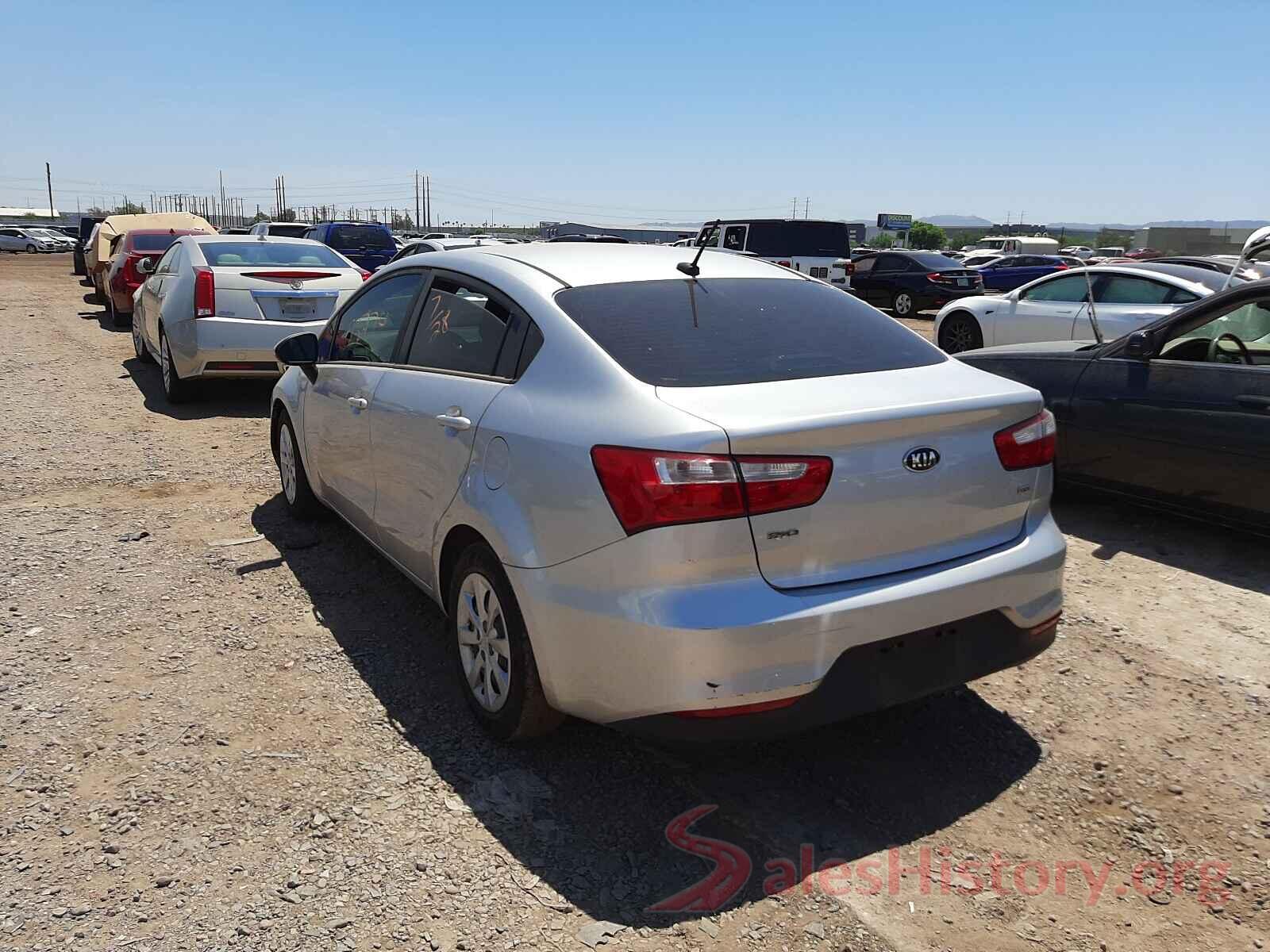 KNADM4A35G6677376 2016 KIA RIO