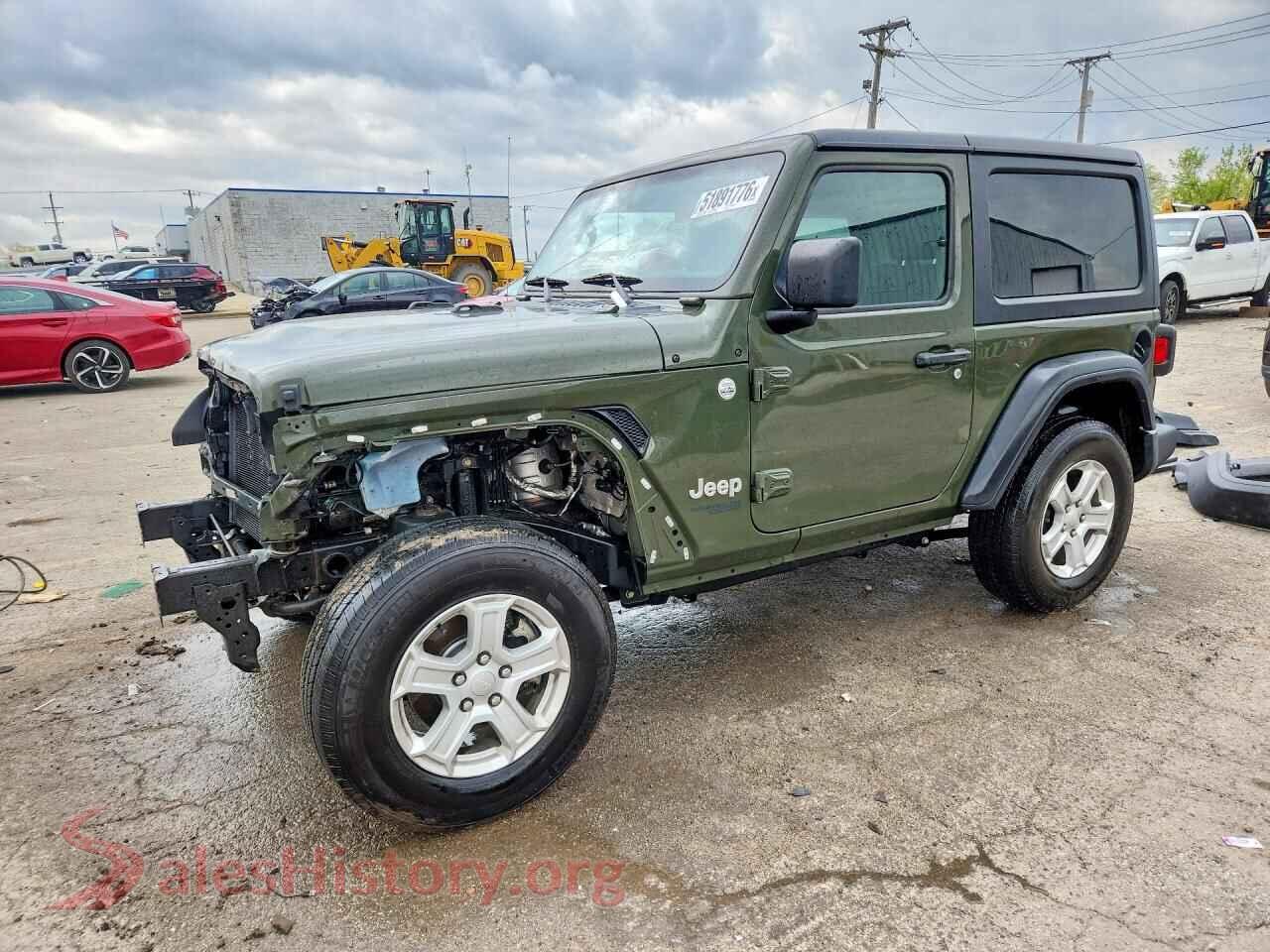 1C4GJXAN9MW581452 2021 JEEP WRANGLER