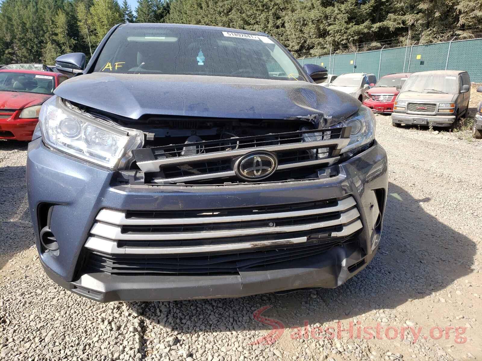 5TDZARFH6HS023541 2017 TOYOTA HIGHLANDER