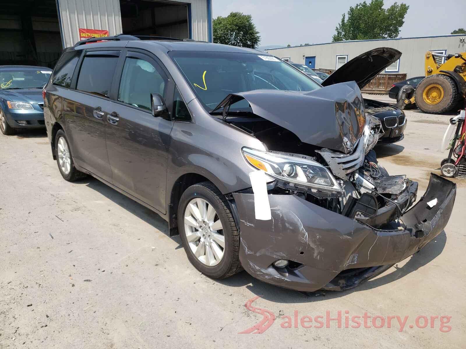 5TDDZ3DC8HS157796 2017 TOYOTA SIENNA