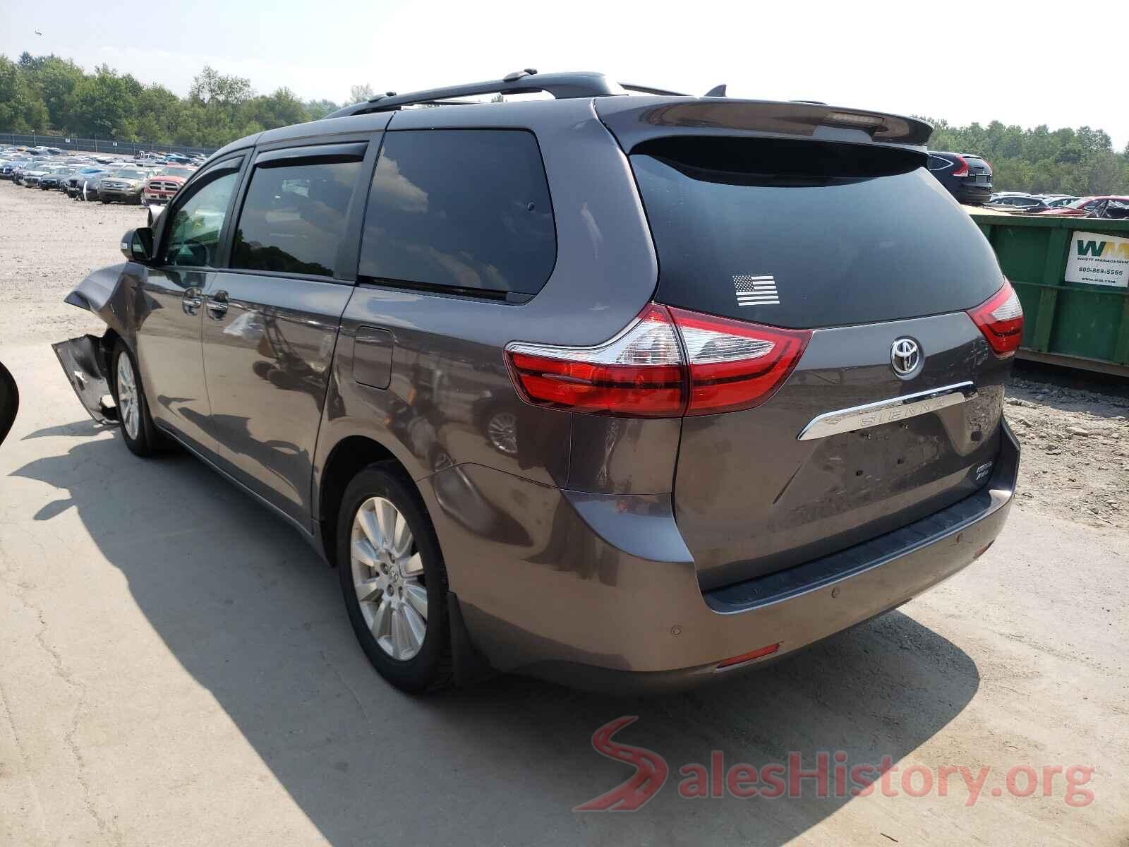 5TDDZ3DC8HS157796 2017 TOYOTA SIENNA