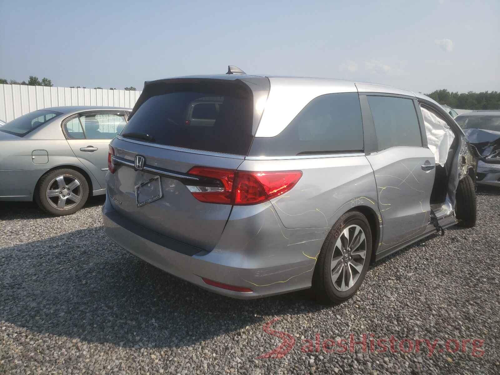 5FNRL6H77MB016772 2021 HONDA ODYSSEY