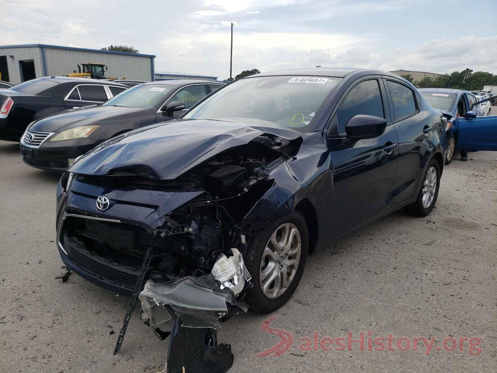 3MYDLBYV7JY308330 2018 TOYOTA YARIS