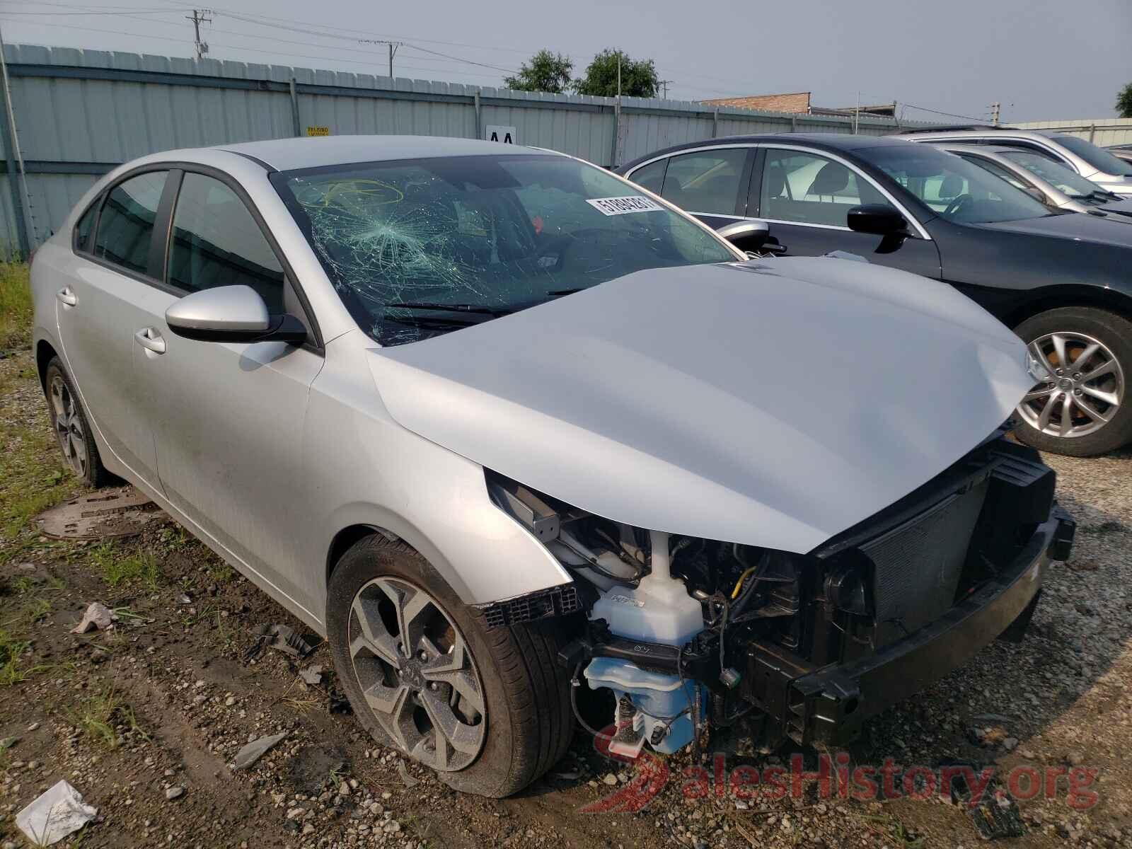 3KPF24AD3LE156784 2020 KIA FORTE