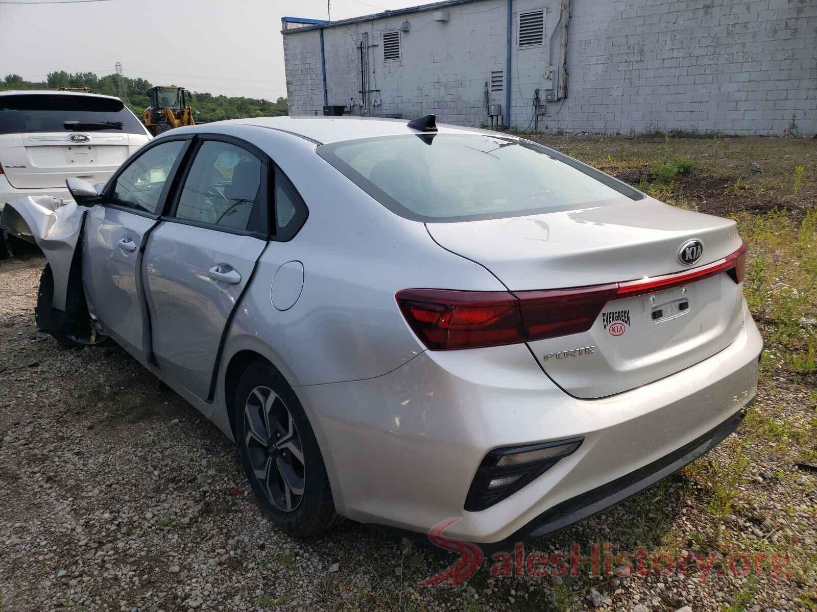 3KPF24AD3LE156784 2020 KIA FORTE