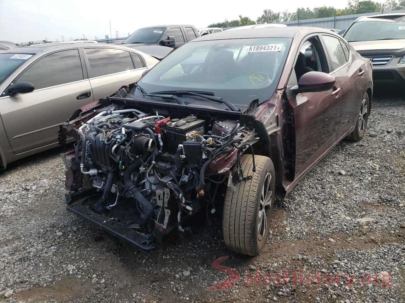 3N1AB8CV1LY230535 2020 NISSAN SENTRA