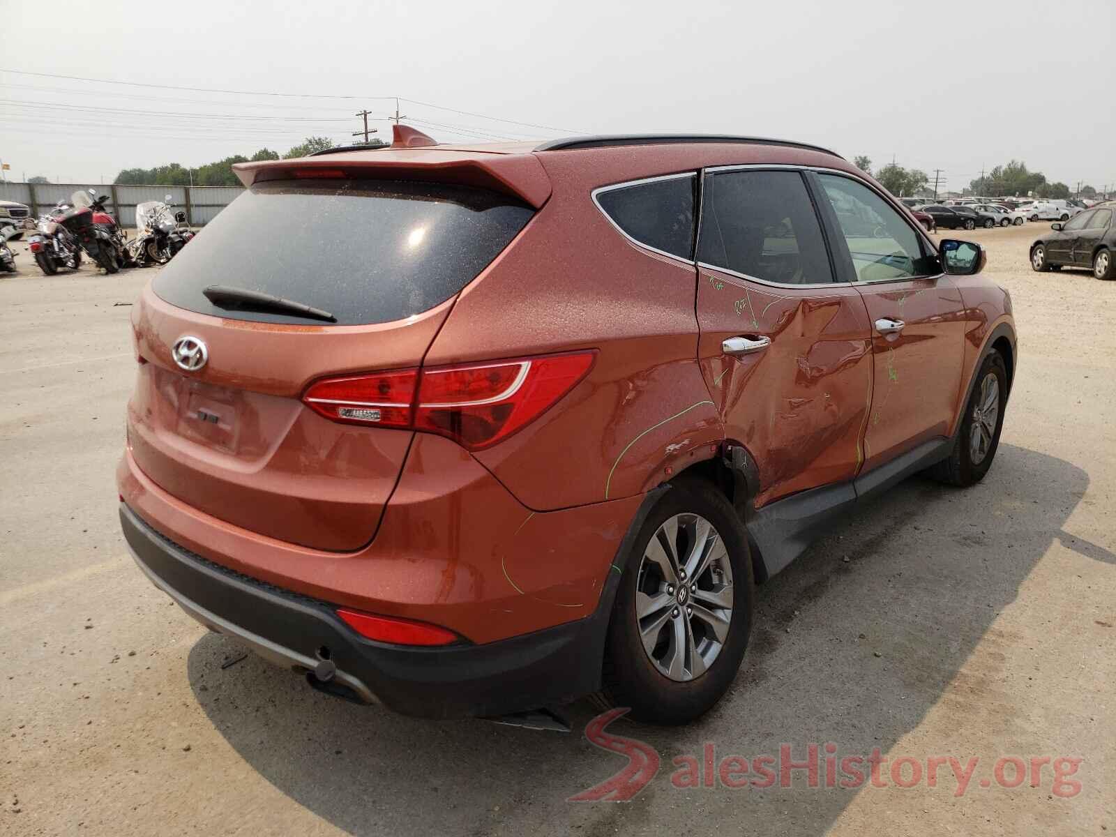 5XYZUDLB2GG365414 2016 HYUNDAI SANTA FE