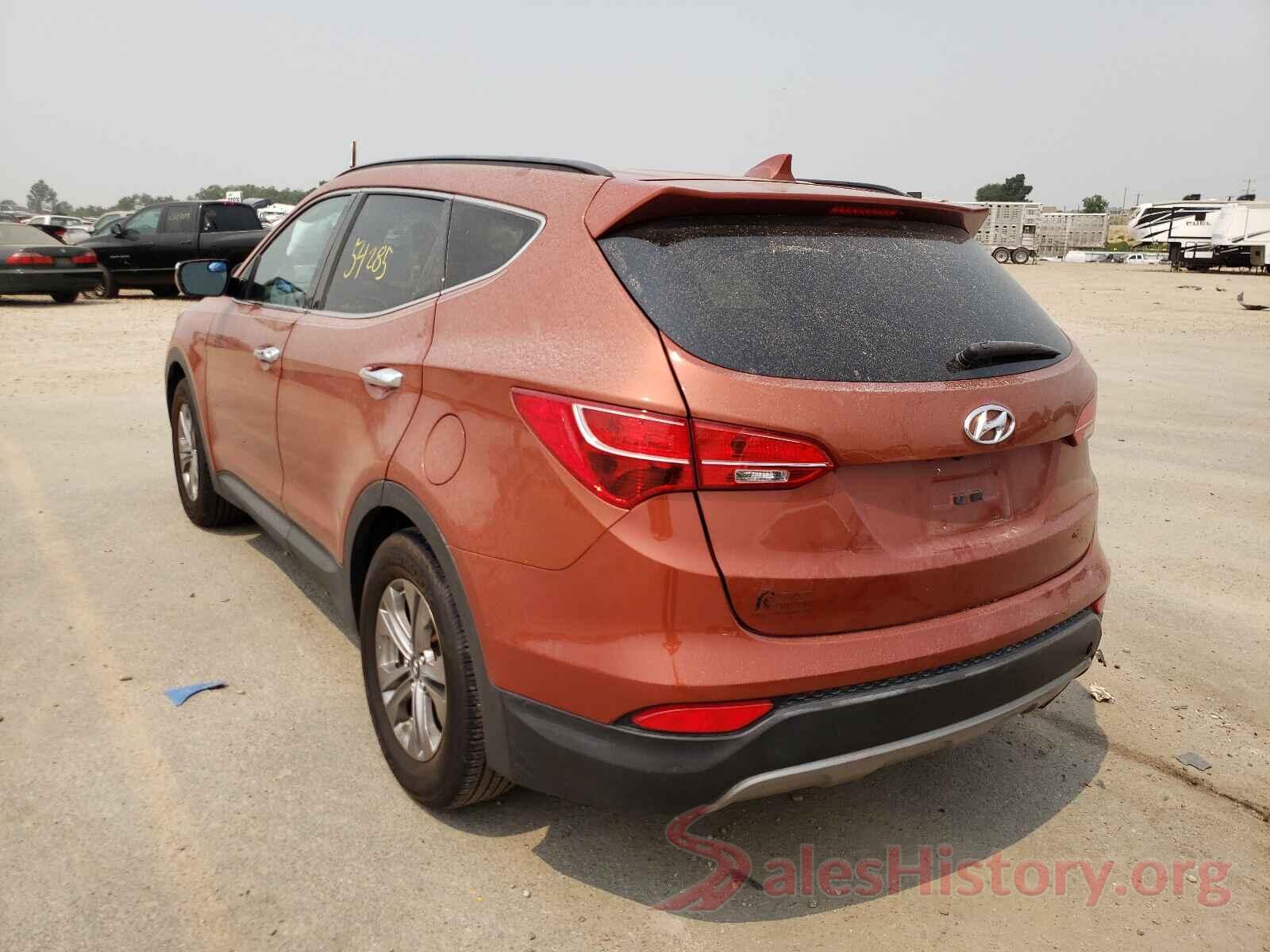 5XYZUDLB2GG365414 2016 HYUNDAI SANTA FE