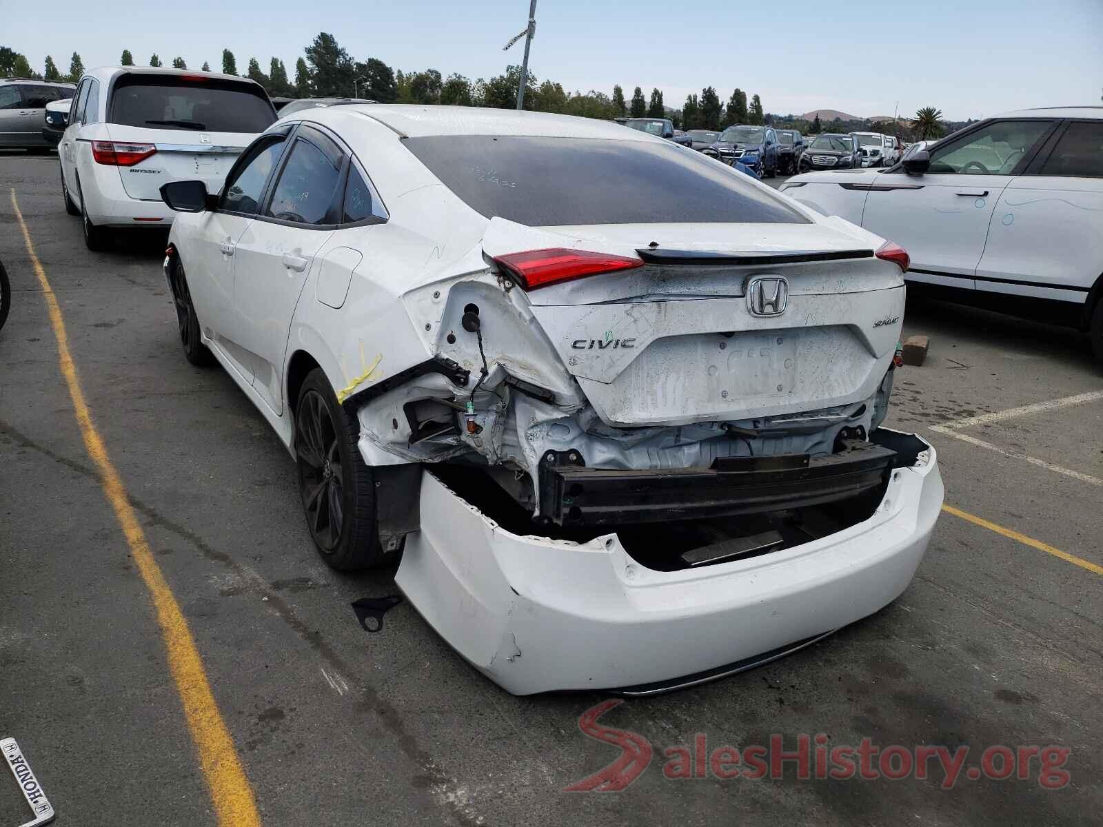 2HGFC2F86KH523047 2019 HONDA CIVIC