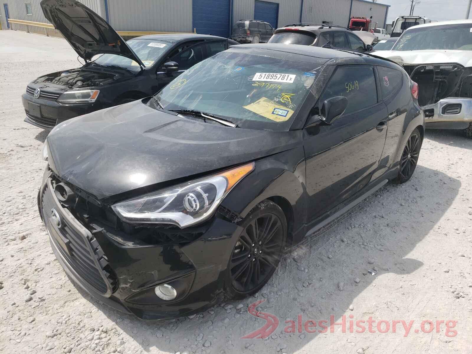 KMHTC6AE2GU297174 2016 HYUNDAI VELOSTER