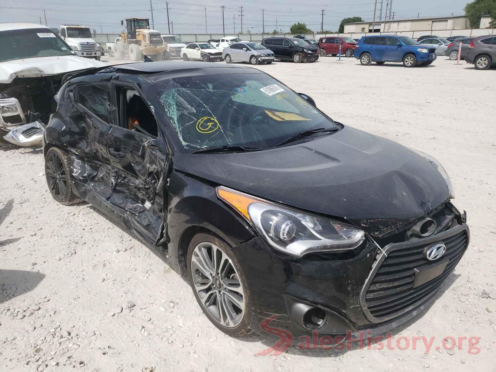 KMHTC6AE2GU297174 2016 HYUNDAI VELOSTER