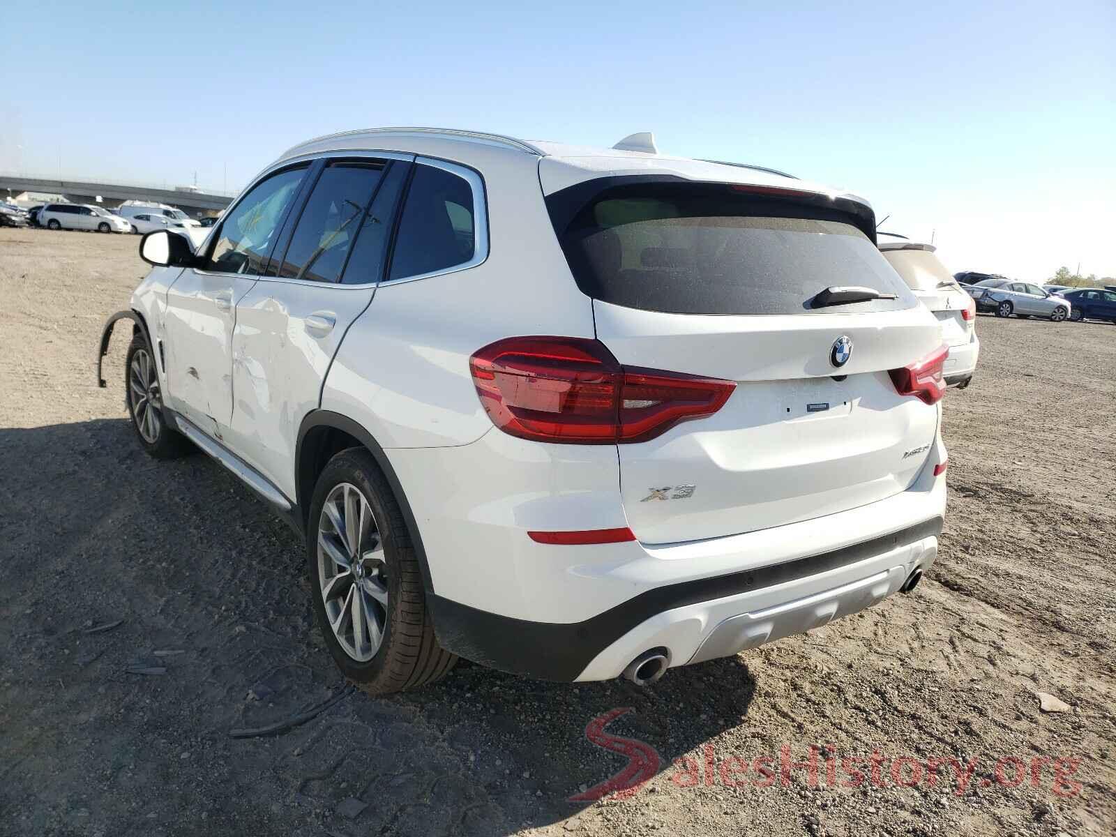 5UXTR9C51KLE12817 2019 BMW X3