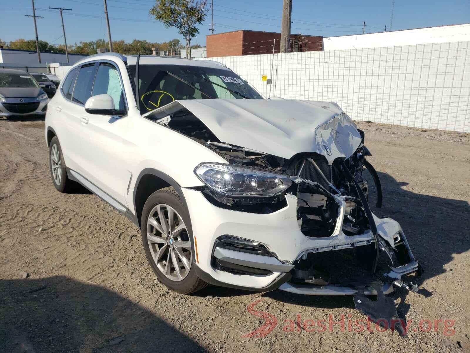 5UXTR9C51KLE12817 2019 BMW X3