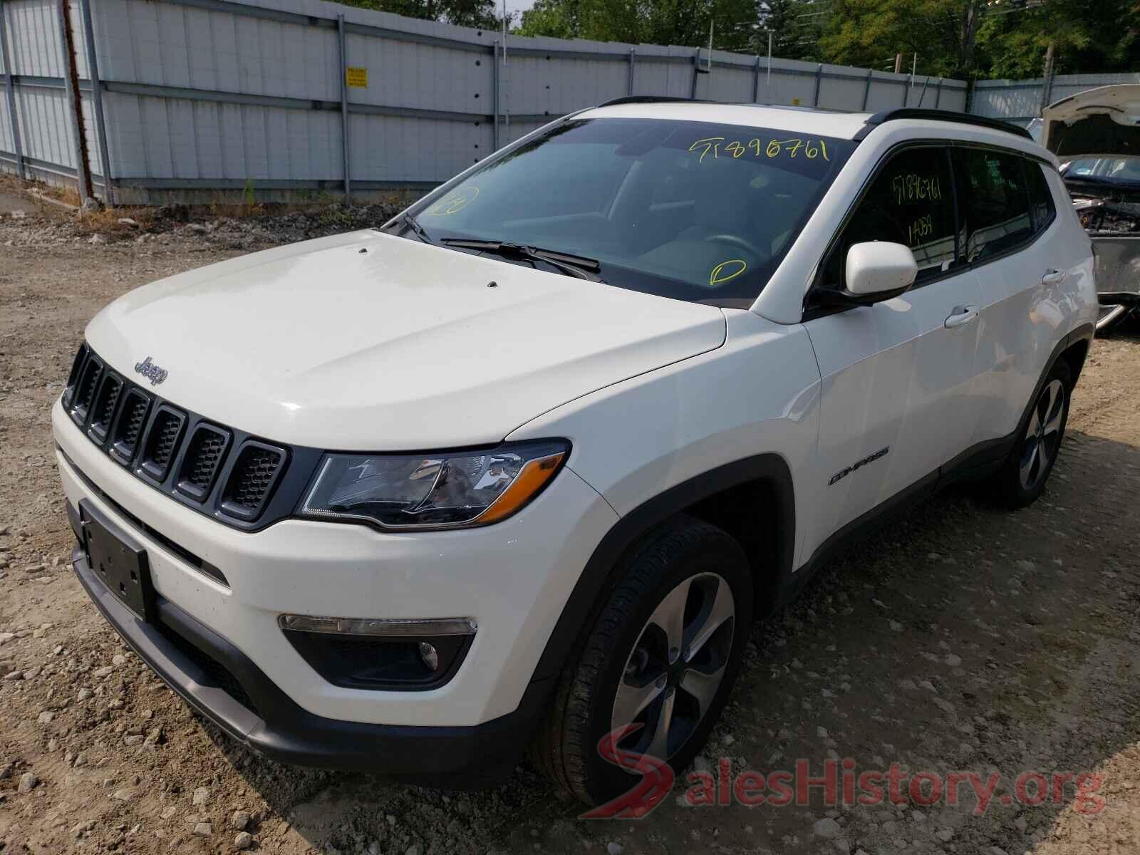 3C4NJDBB0KT686006 2019 JEEP COMPASS