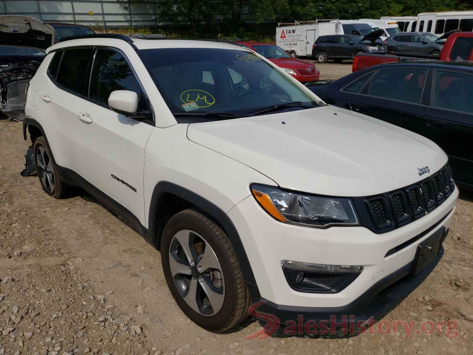 3C4NJDBB0KT686006 2019 JEEP COMPASS