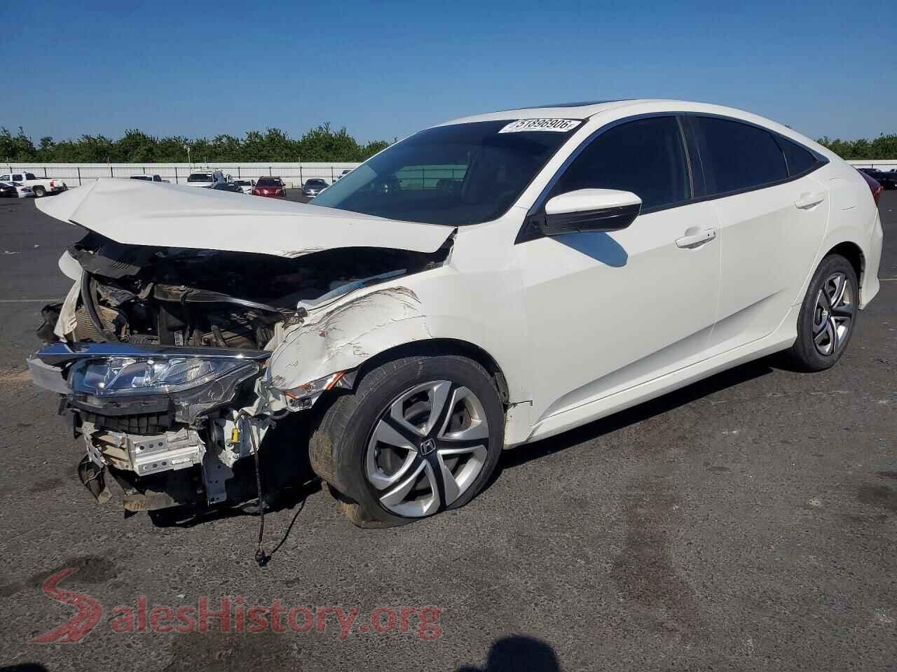 2018 HONDA CIVIC VIN JHMFC1F30JX039056, auction photo