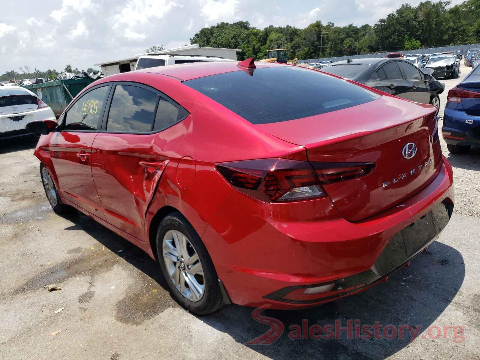 5NPD84LF7LH590951 2020 HYUNDAI ELANTRA